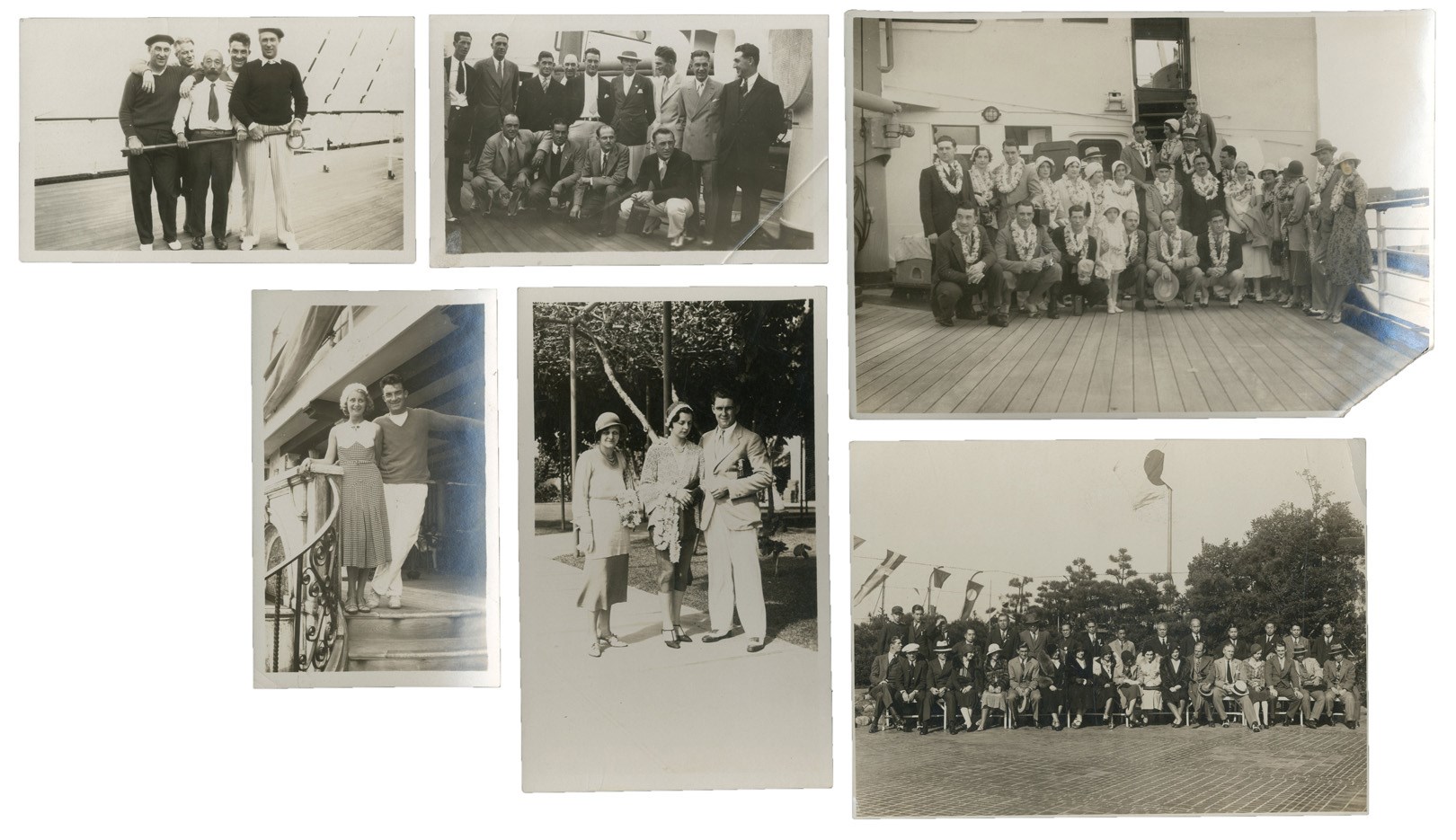 Rabbit Maranville's Personal 1931 World Tour Photographs (8)