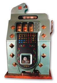 Mills Diamond Front Slot Machine