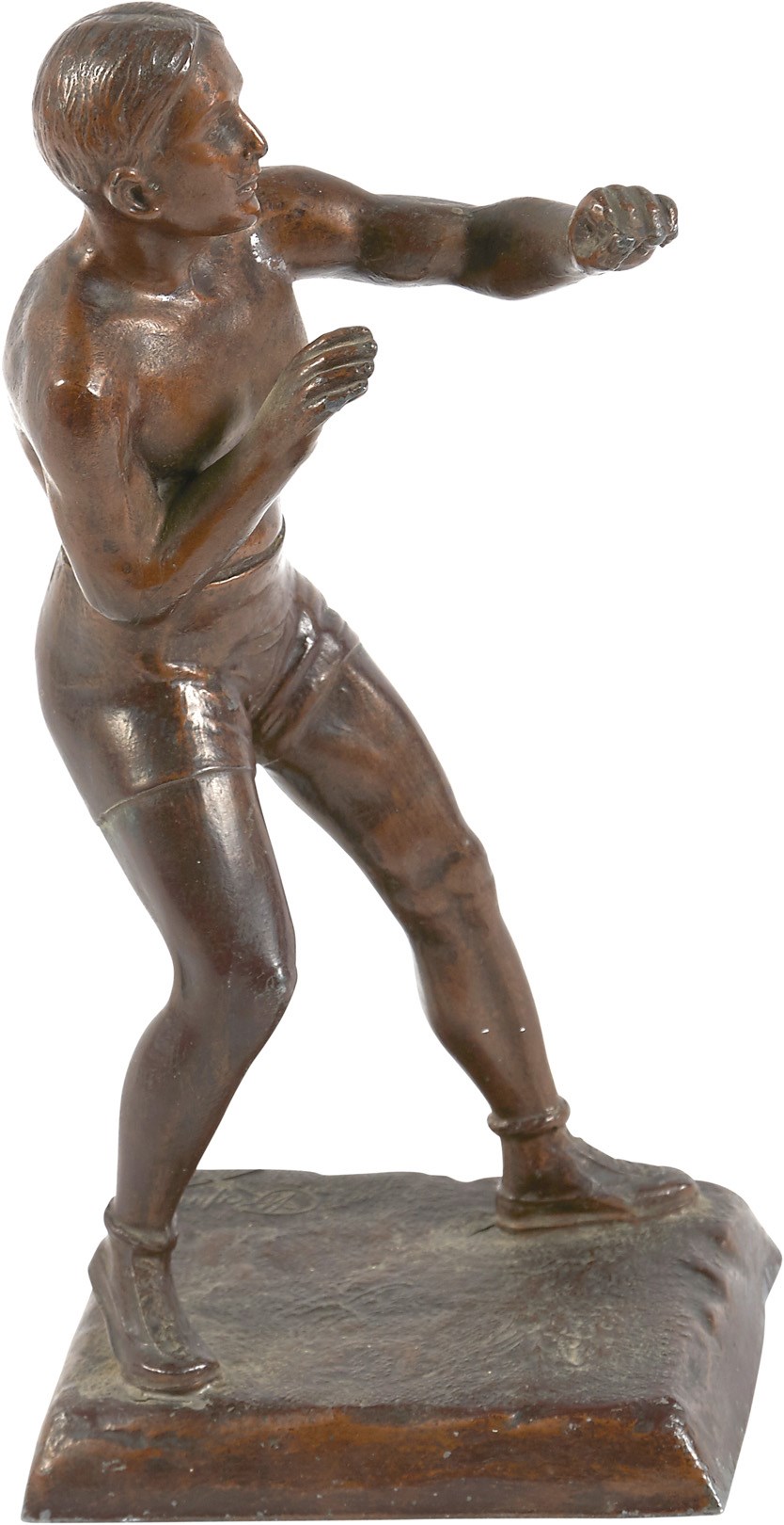 Muhammad Ali & Boxing - Georges Carpentier Bronze (Early 20th Century)