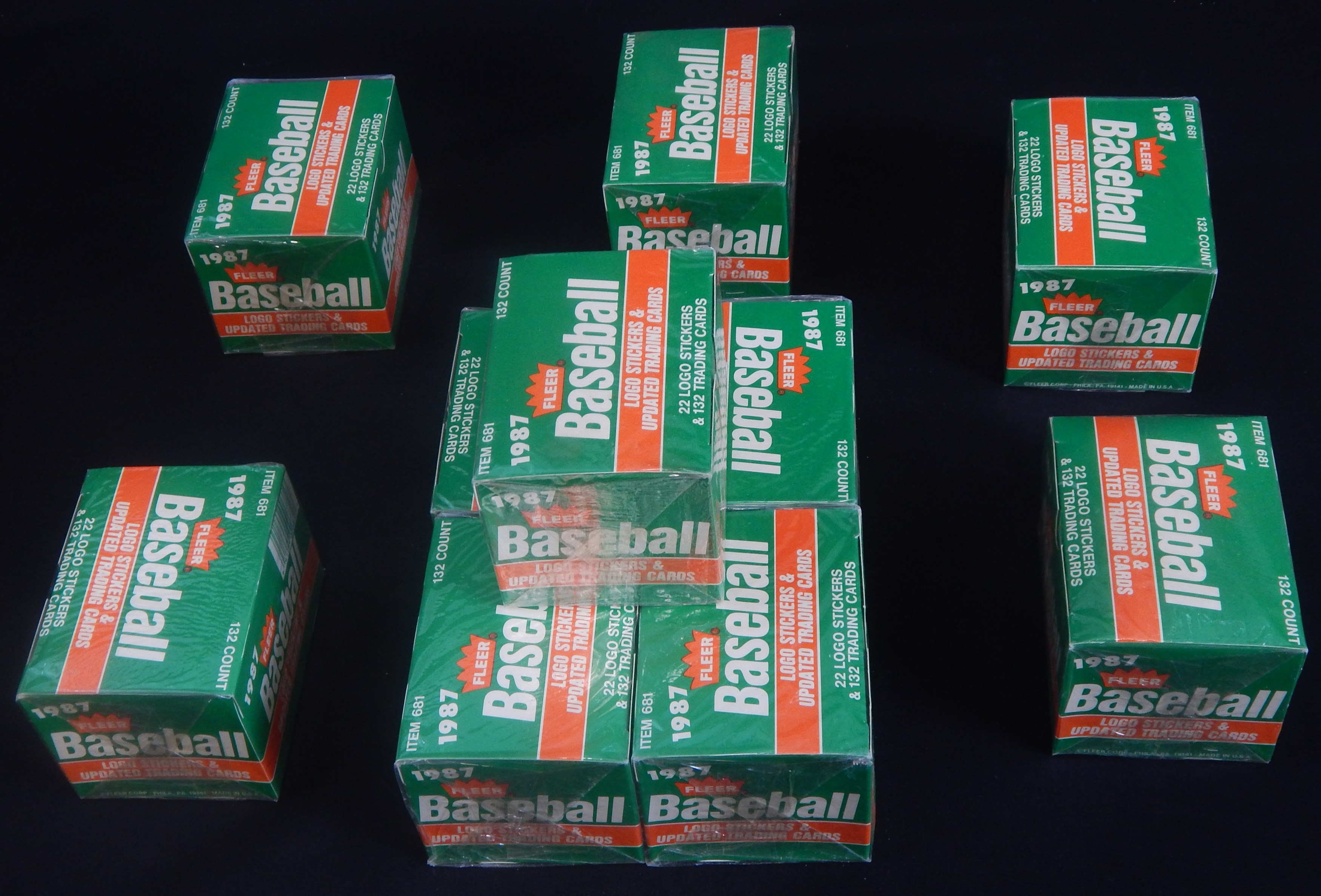 - Large Quantity of 1987 Fleer Update Factory Sealed Traded Sets (98)