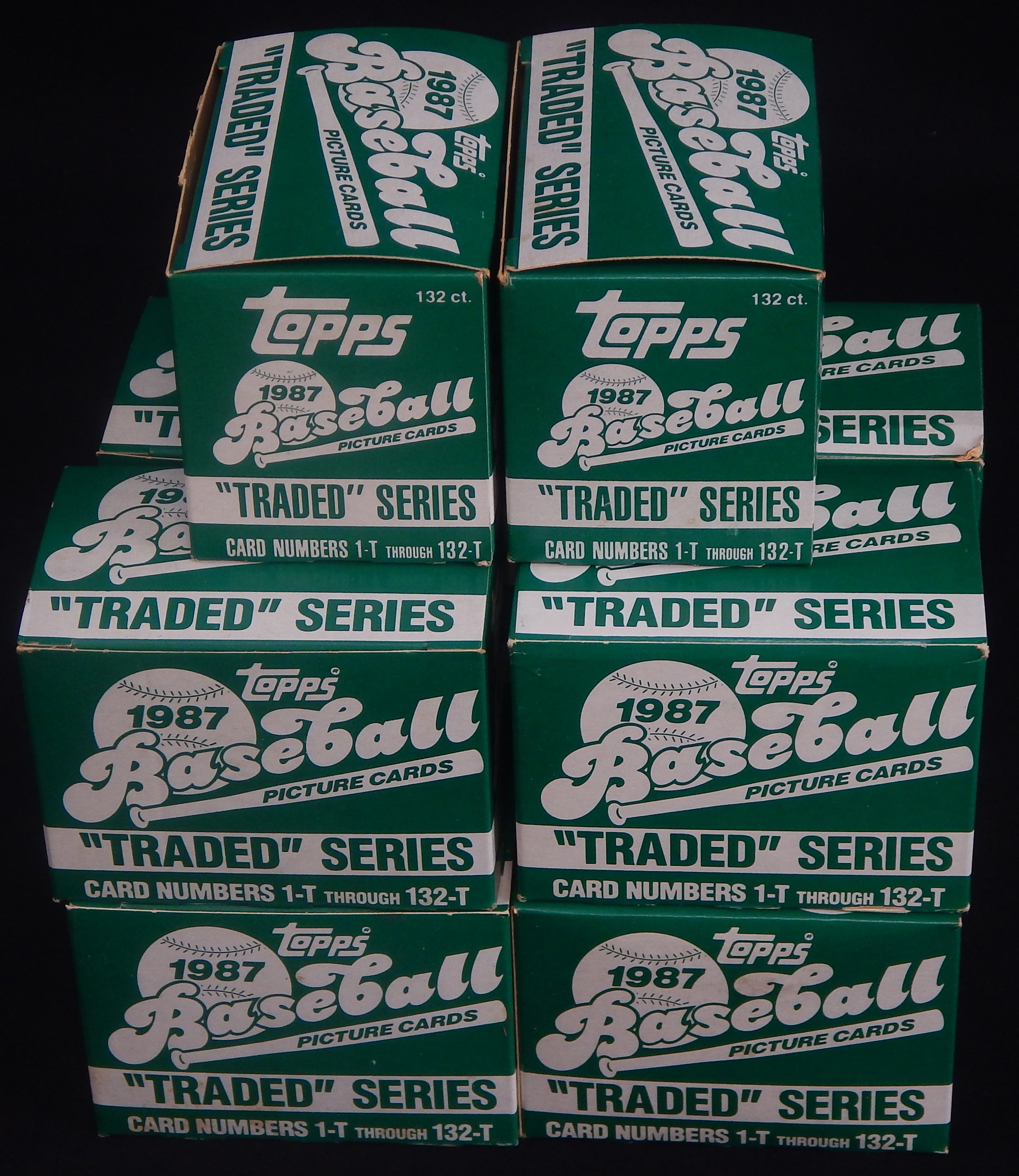 - Large Accumulation of 1987 Topps Traded Sets (62)
