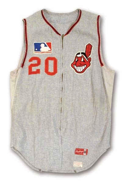 1968-69 Cleveland Indians Game Worn Jersey