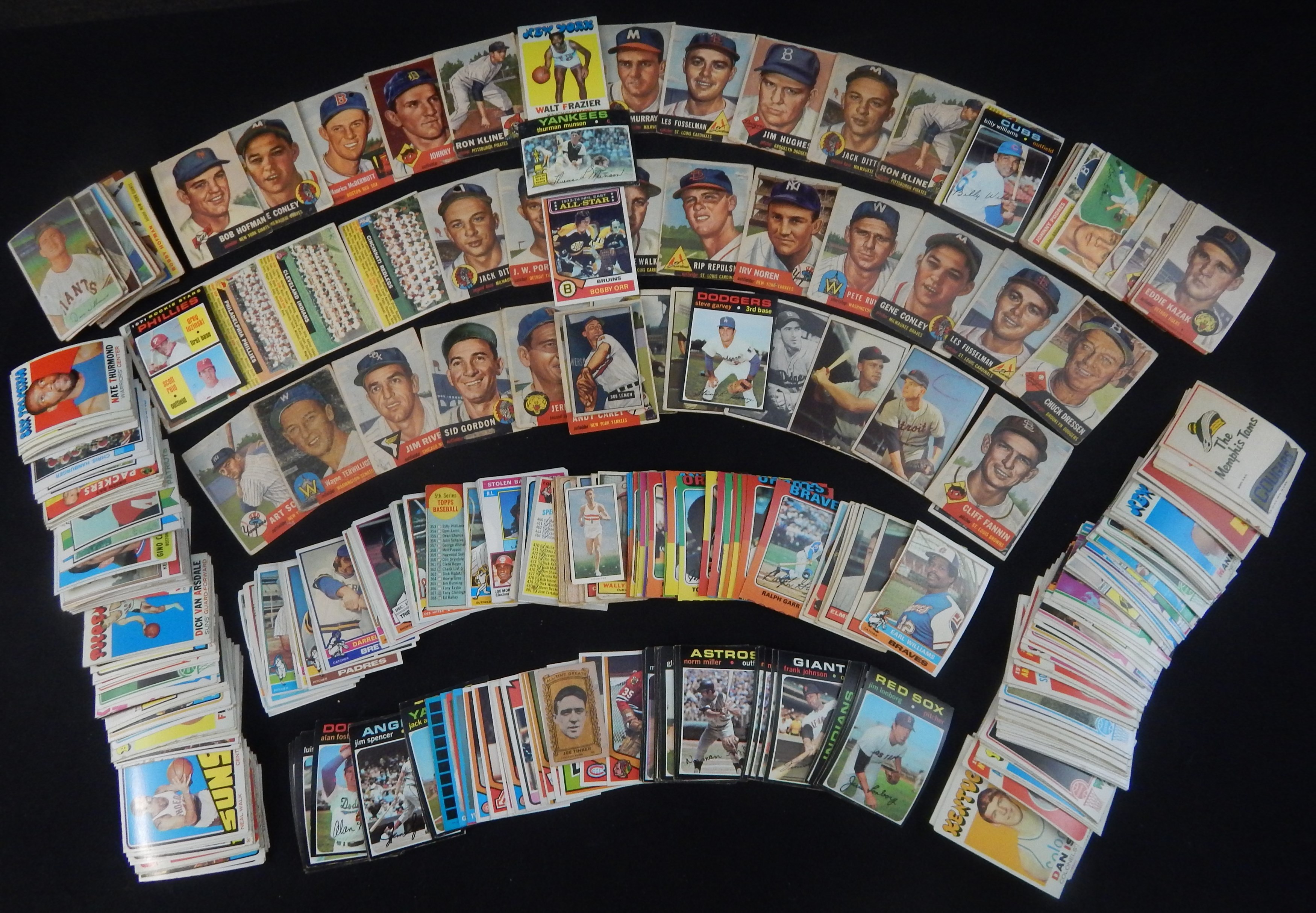 - 1950s - 1970s Multi-Sport Card Collection