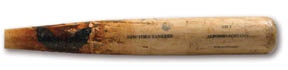 - 2001 Alfonso Soriano Game Used Bat (35")