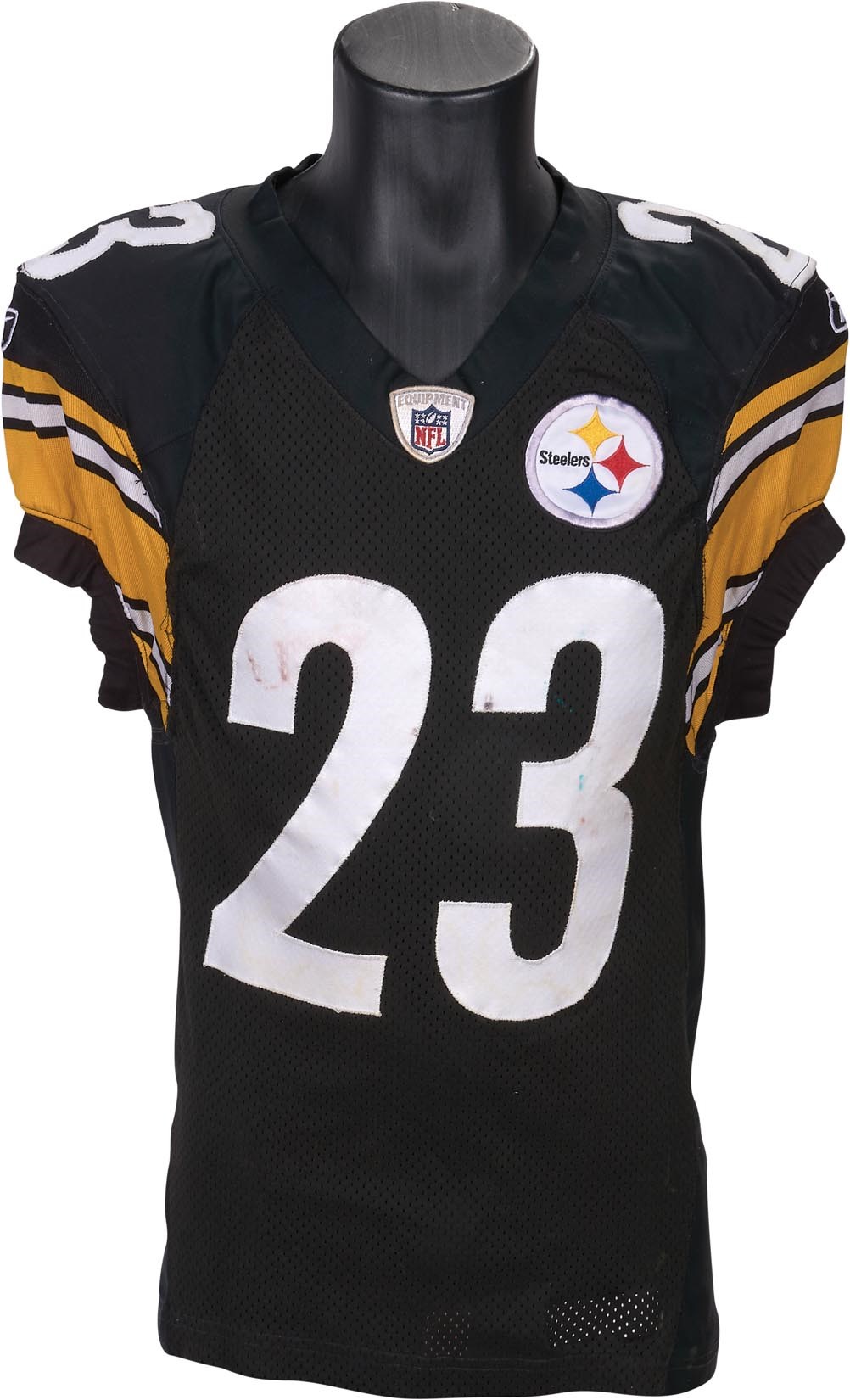 - 2009-2010 Tyrone Carter Game Worn Pittsburgh Steelers Jersey (Photo-Matched to Multiple Games)