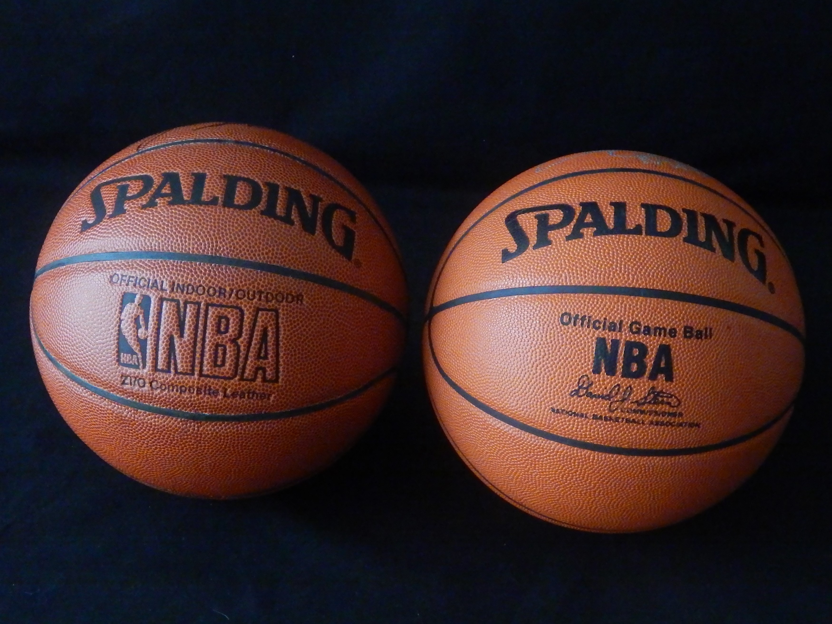 Basketball - John Stockton & Chris Webber Signed Basketballs (2)