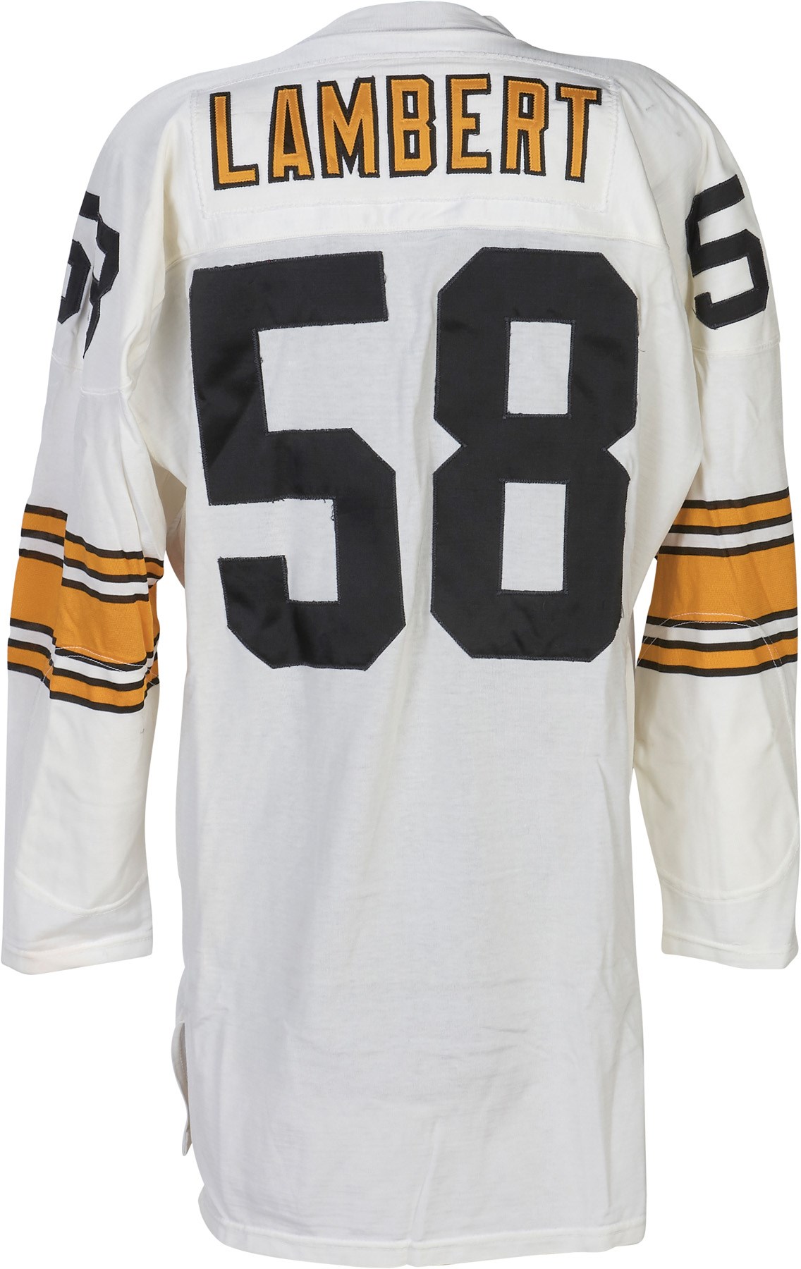 The Pittsburgh Steelers Game Worn Jersey Archive - 1984 Jack Lambert Pittsburgh Steelers Game Worn Jersey (Photo-Matched)