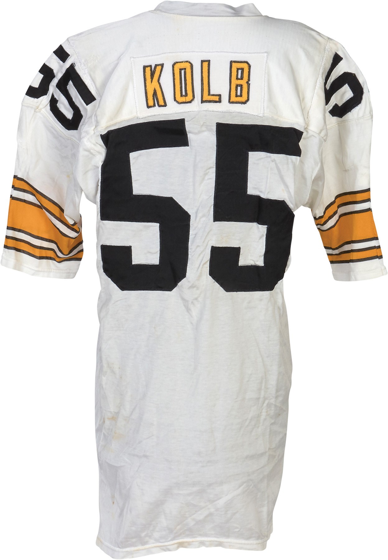 The Pittsburgh Steelers Game Worn Jersey Archive - 1977 Jon Kolb Pittsburgh Steelers Game Worn Jersey