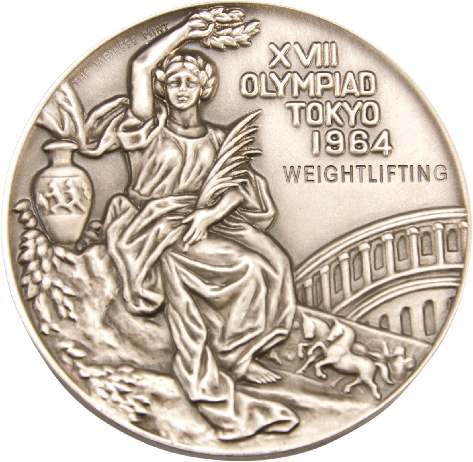 - 1964 Tokyo Olympics Weightlifting Silver Medal Awarded to "World's Strongest Man"