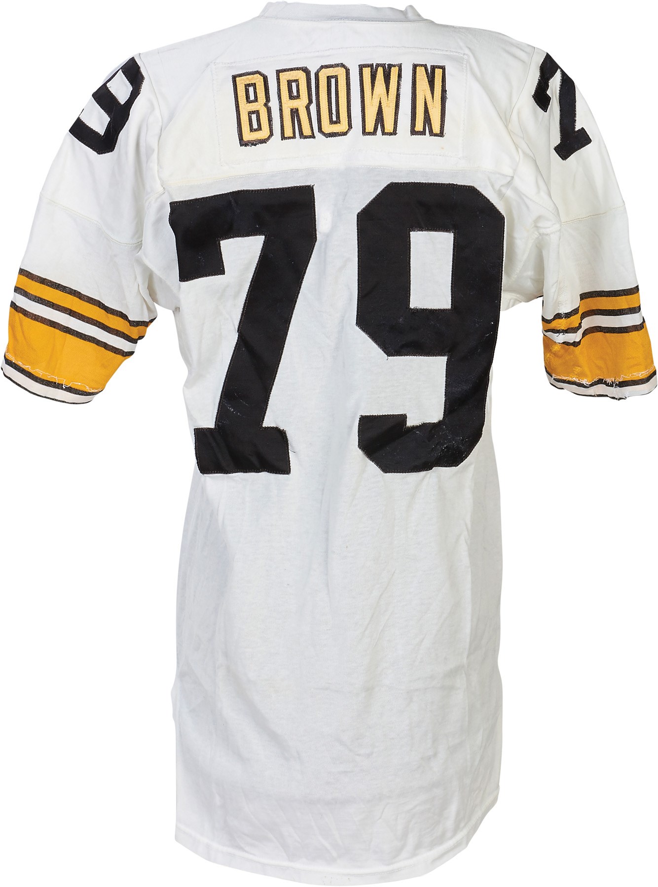 The Pittsburgh Steelers Game Worn Jersey Archive - 1981 Larry Brown Pittsburgh Steelers Game Worn Jersey
