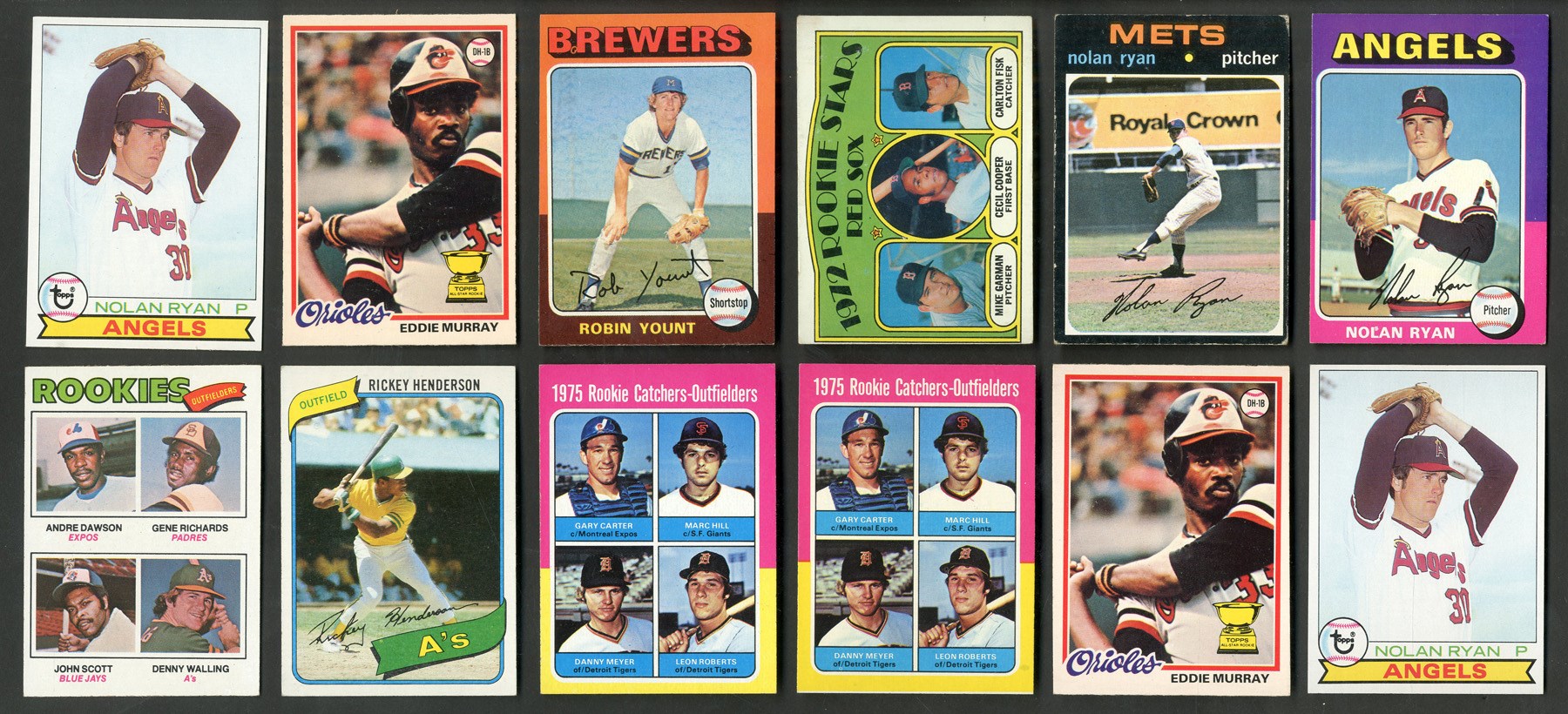 Baseball and Trading Cards - 1970s-80s Topps Collection with Major Stars & Rookies (100+)