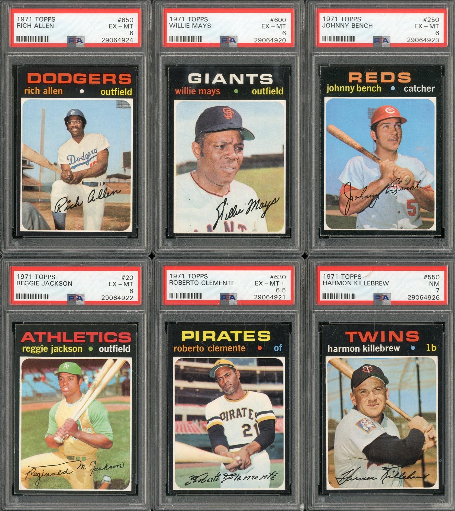Baseball and Trading Cards - 1971 Topps HIGH GRADE Complete Set (752)