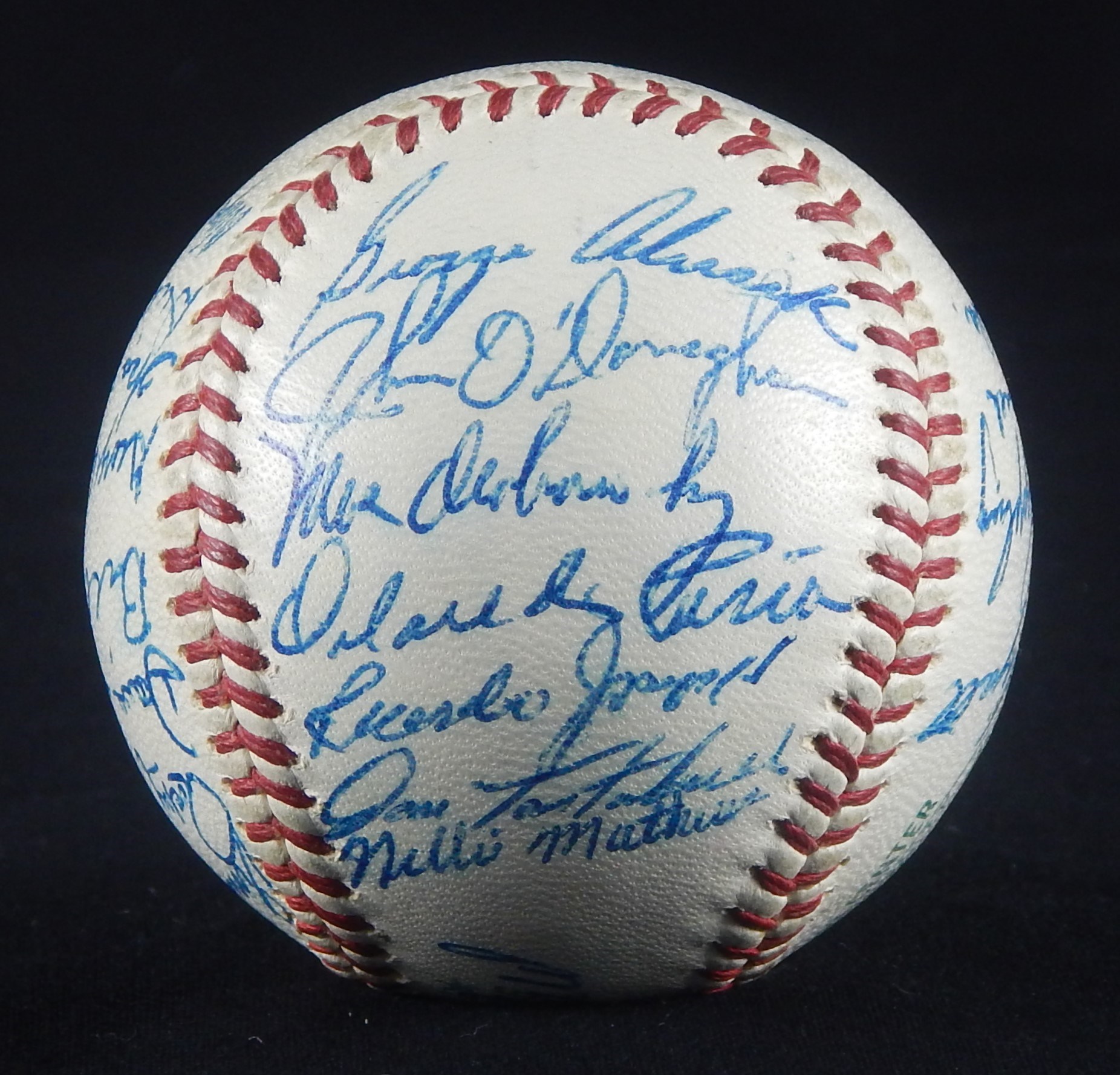 - High Grade 1964 Kansas City Athletics Team Signed Baseball