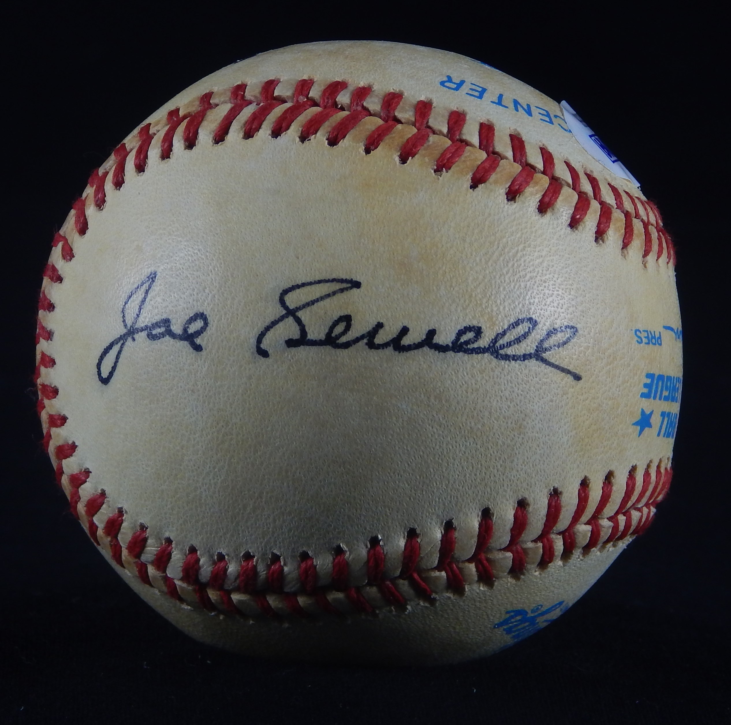 - Incredible Joe Sewell Autographed Baseball (PSA/DNA)