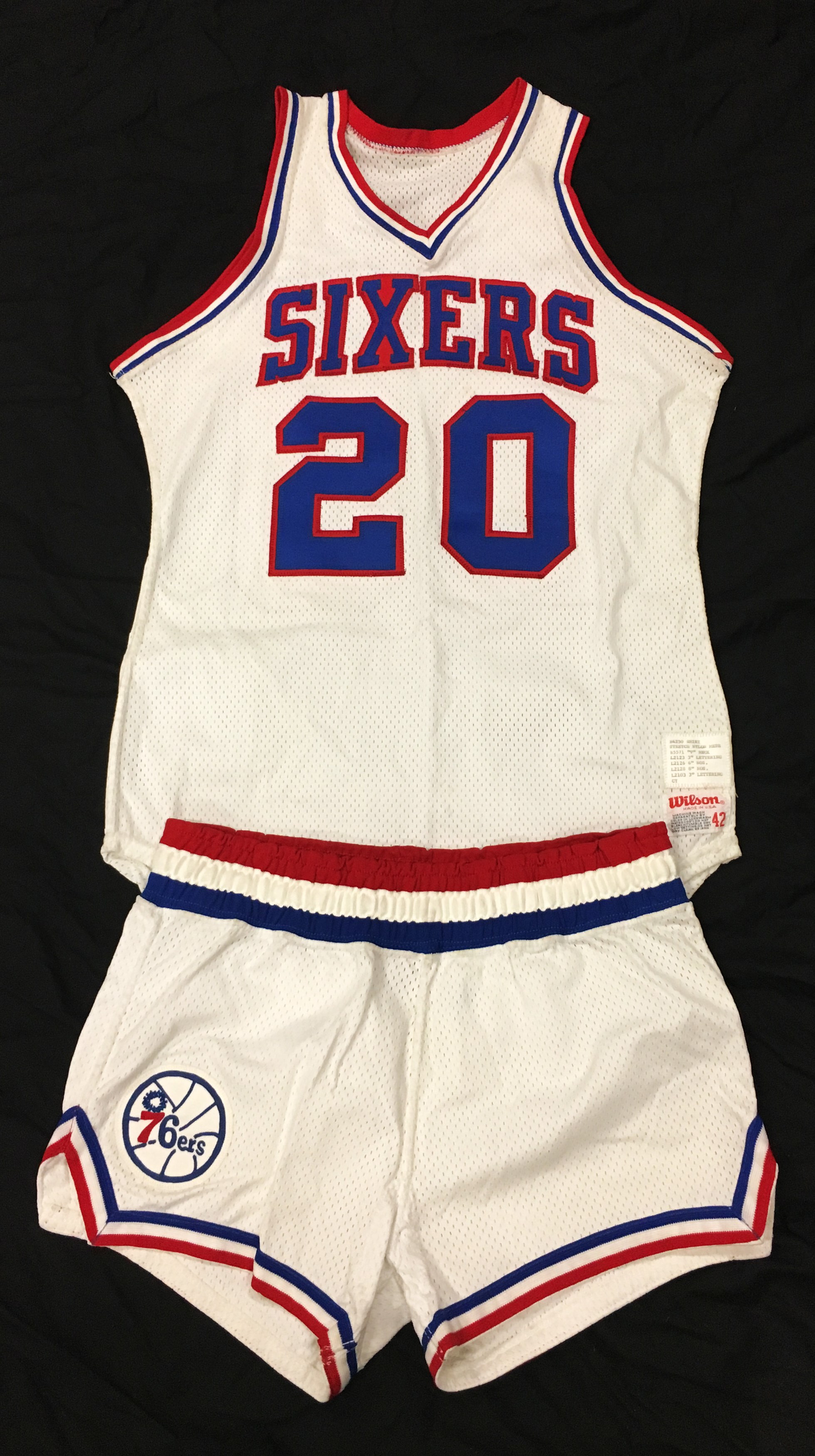 Basketball - 1979 Doug Collins Philadelphia 76ers Prototype Uniform