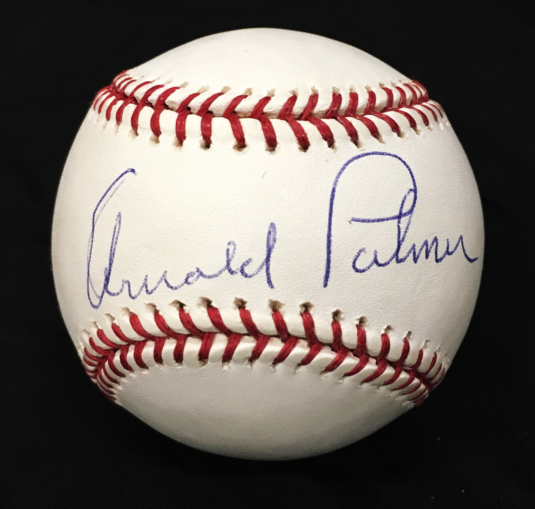 - Arnold Palmer Single Signed Baseball