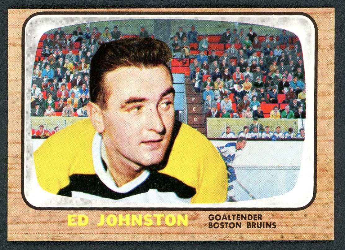 Hockey Cards - 1966-67 Topps USA Test Ed Johnston NM-MT