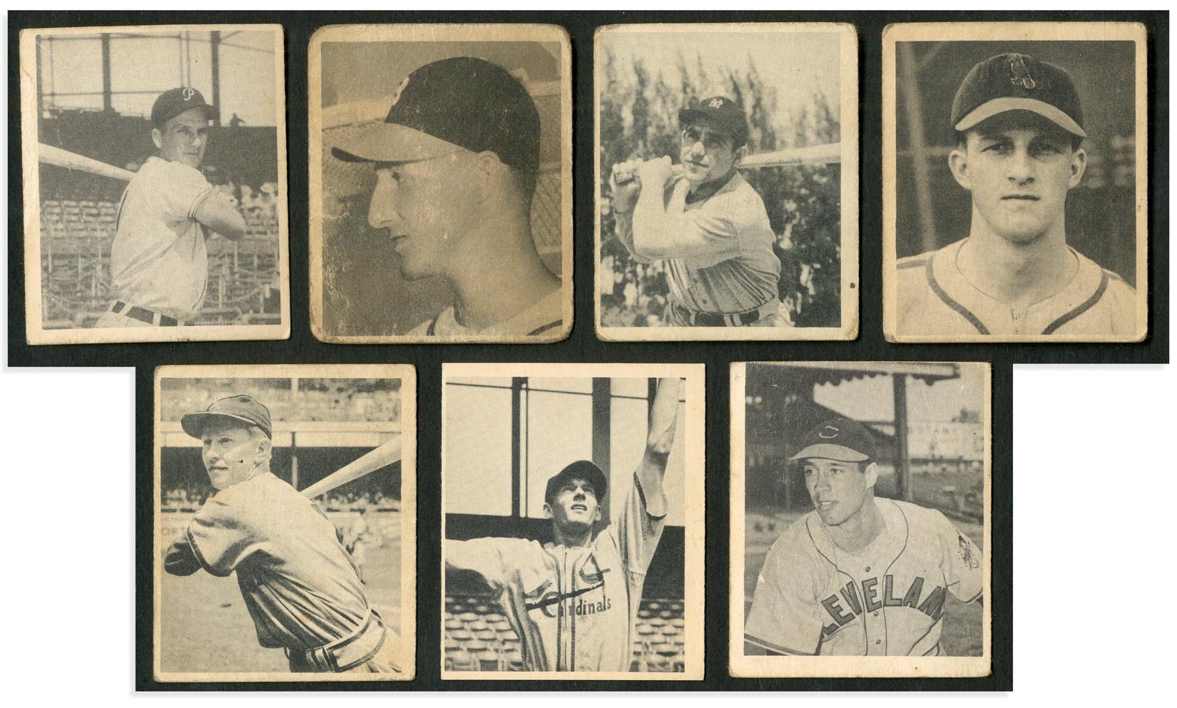 Baseball and Trading Cards - 1948 Bowman Baseball Near-Complete Set (46/48)