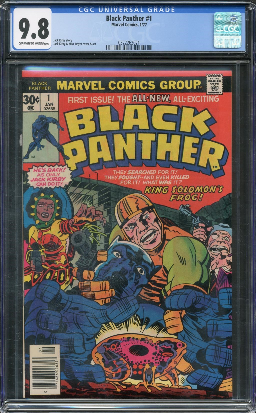 - Black Panther #1 CGC 9.8