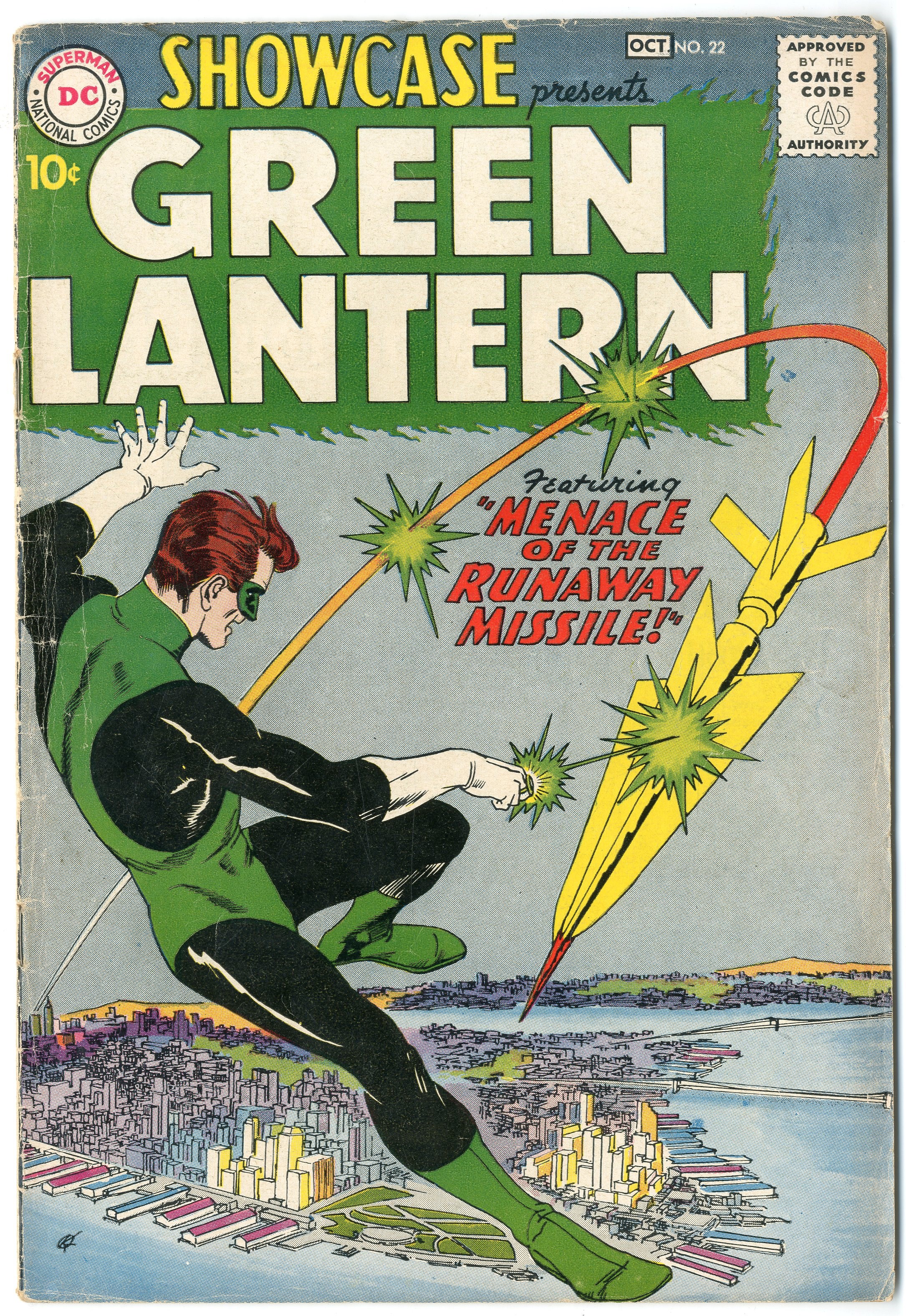 Rock And Pop Culture - Showcase #22- First Silver Age Green Lantern