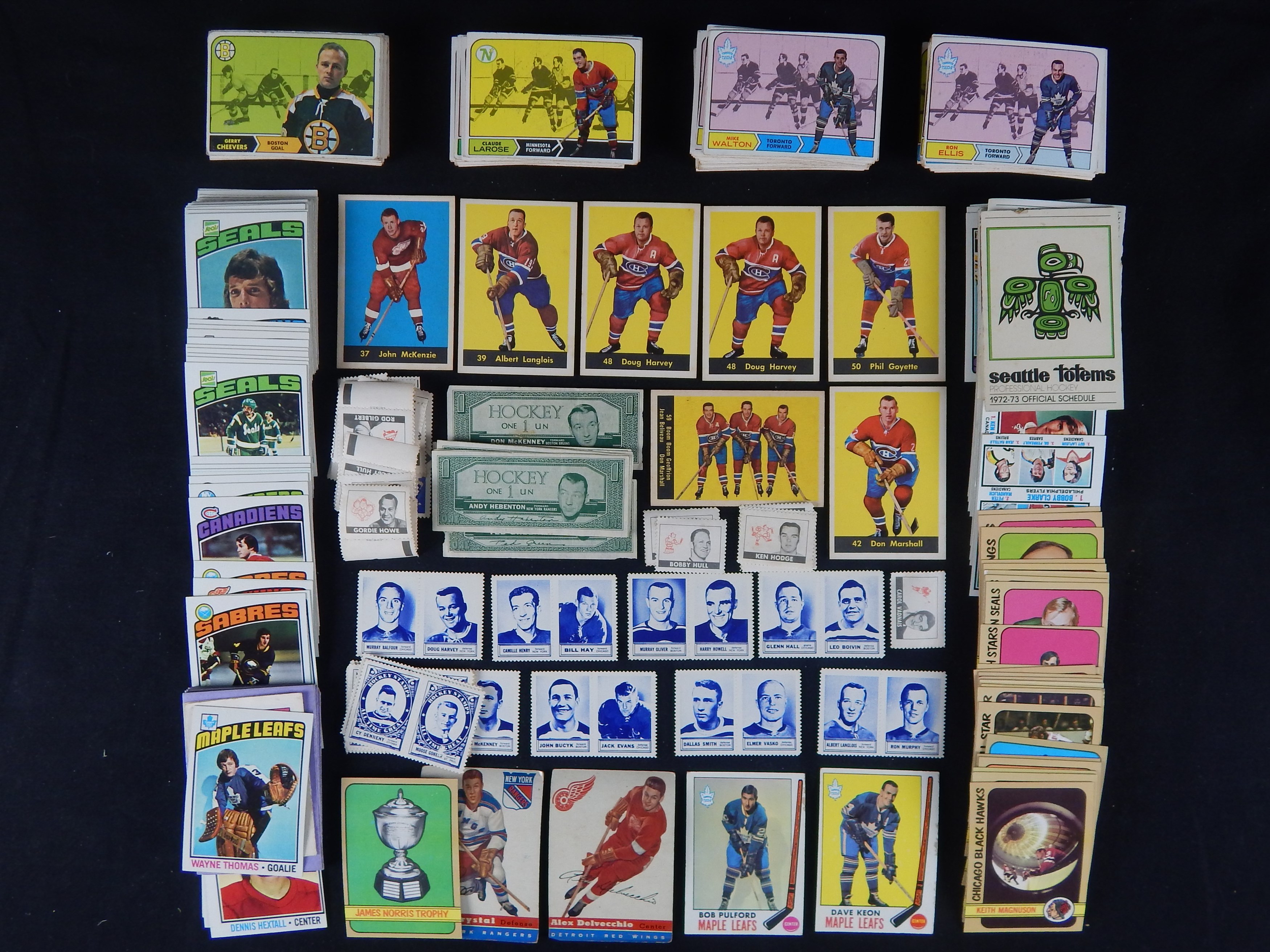 1960s-1970s Topps and Others Hockey Collection