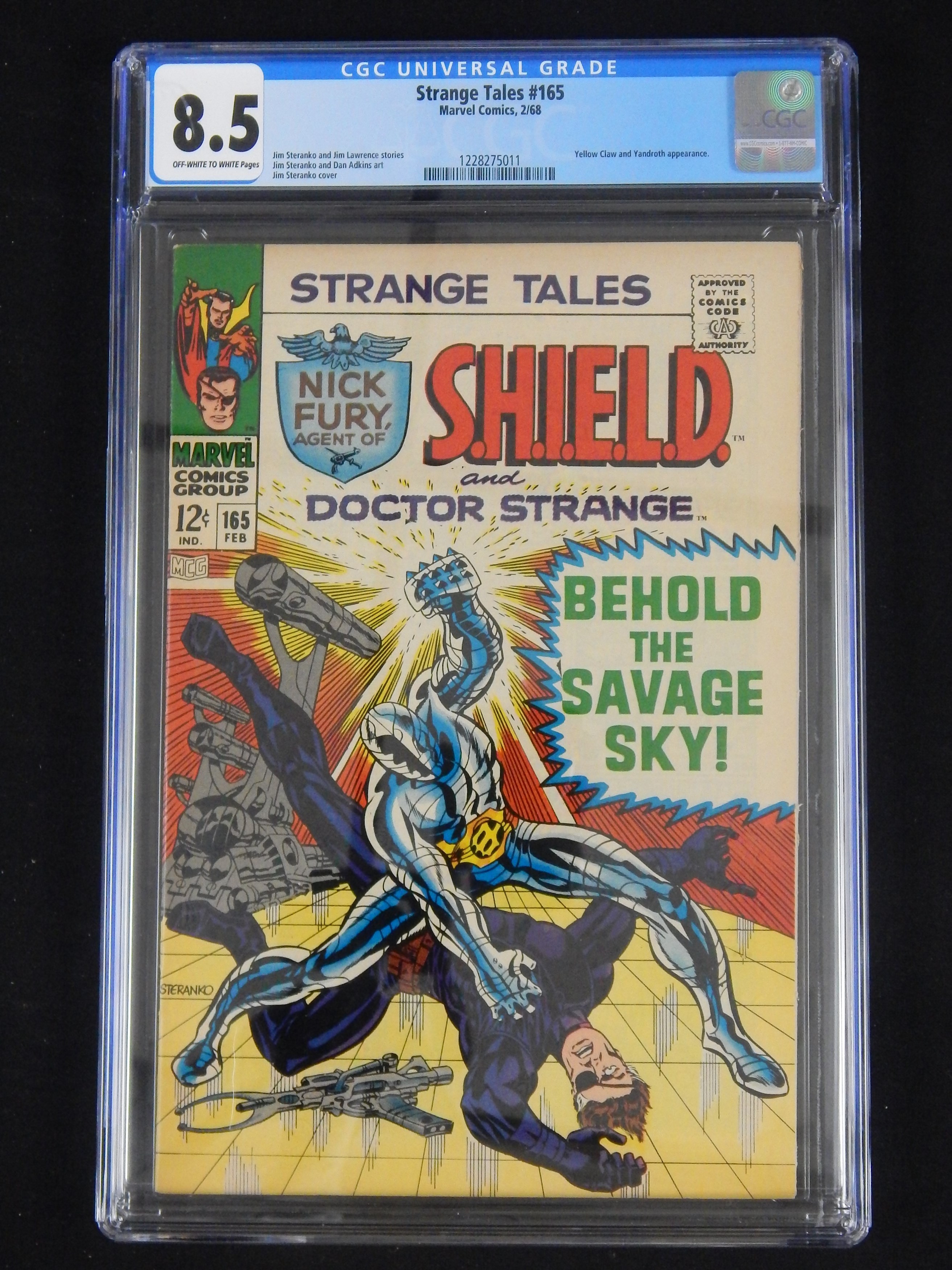 Comics - Six 1960s Strange Tales w/Fabulous Jim Steranko Covers (CGC Graded)