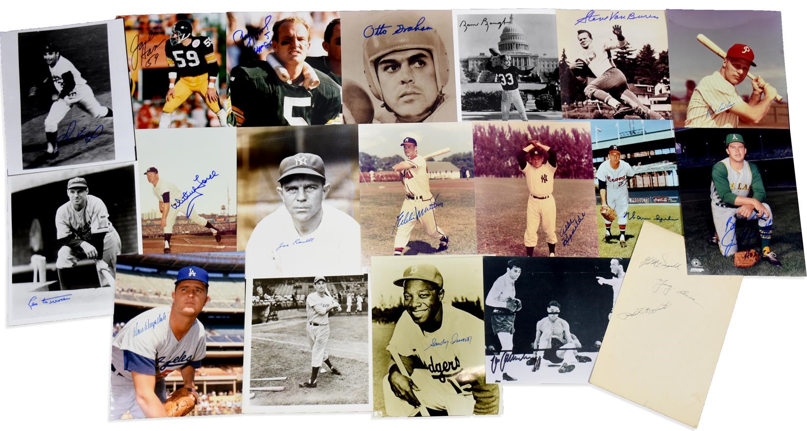 Baseball Autographs - Multi-Sport Signed Photograph Archive (375+)