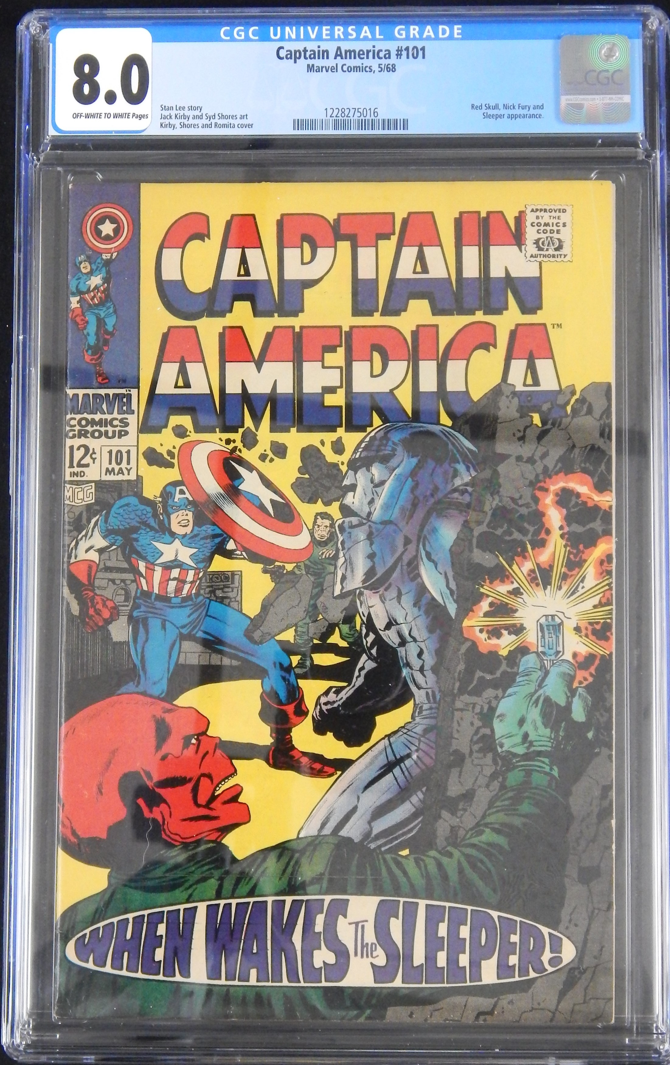 Comics - Superb Captain America Cover Issues CGC Graded (3)