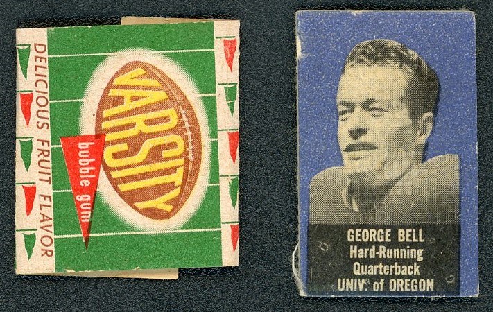 - 1950 Topps Felt Back Pack with Card!