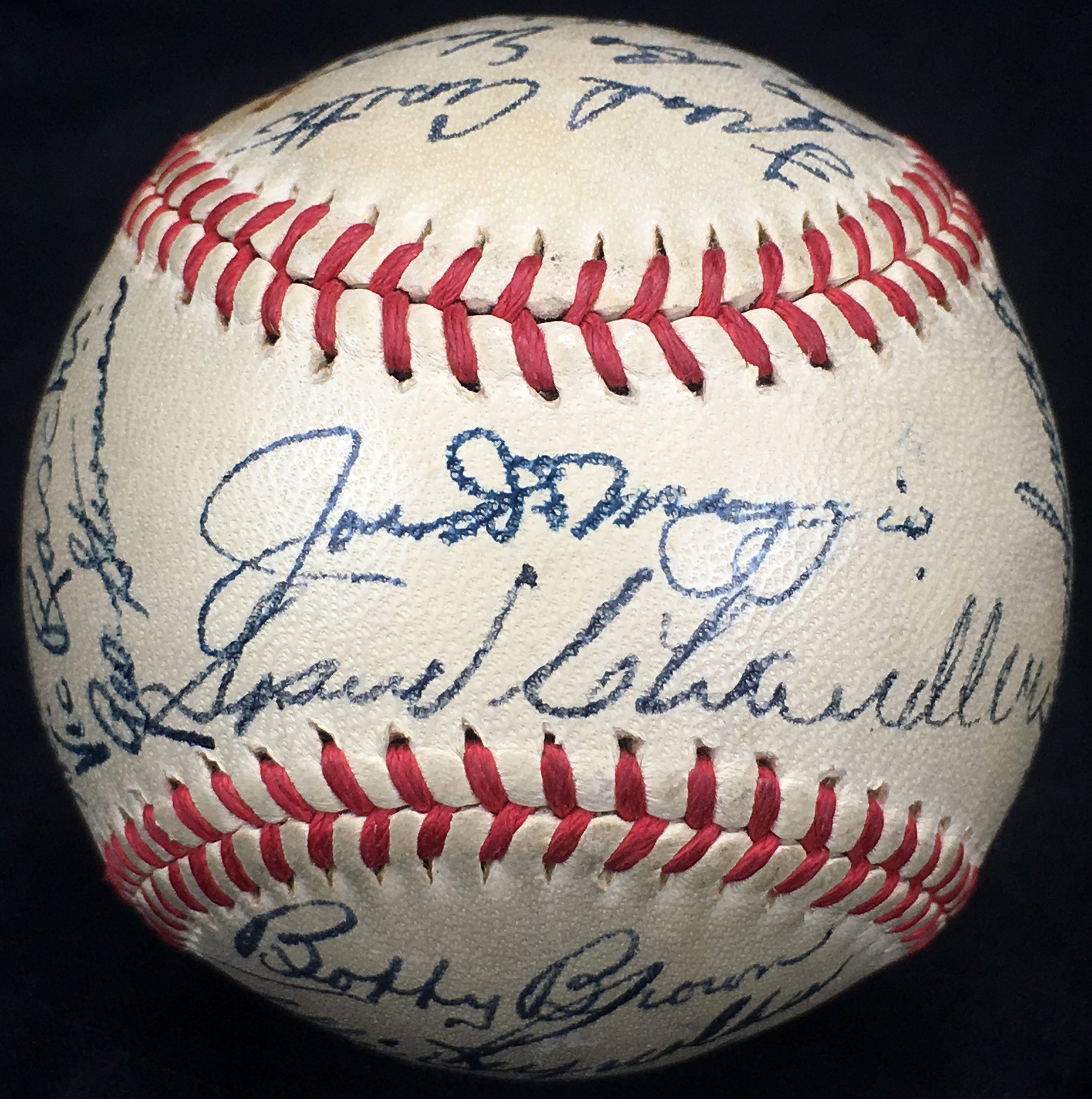 - Exquisite 1947 World Champion Yankees Team-Signed Baseball (PSA)