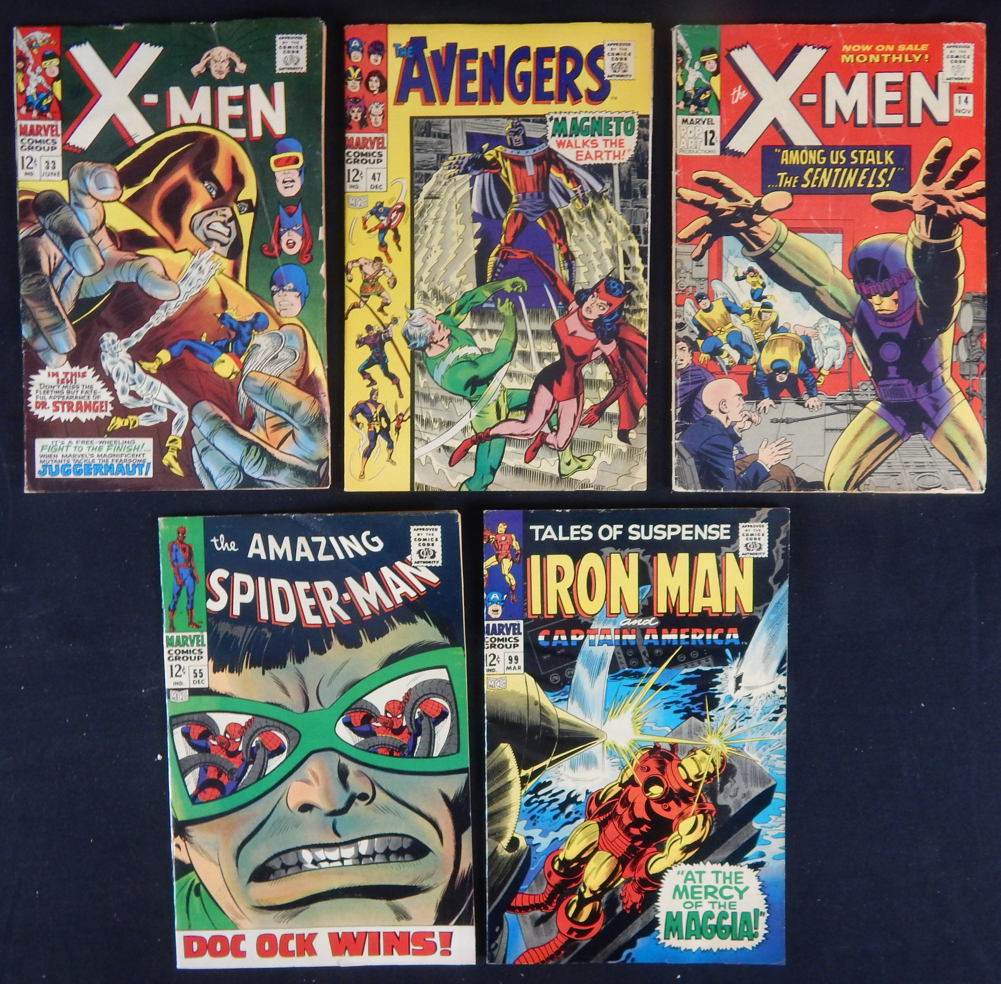 - 1960s Marvel Comics Lot (5)