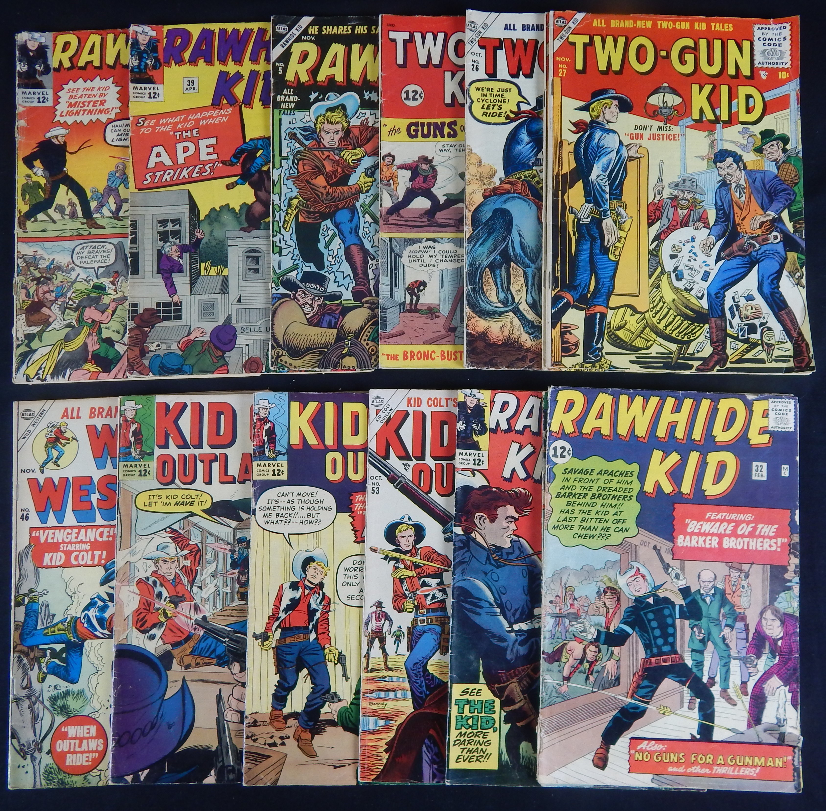 - 1950s Atlas/Marvel Western Comics (14)