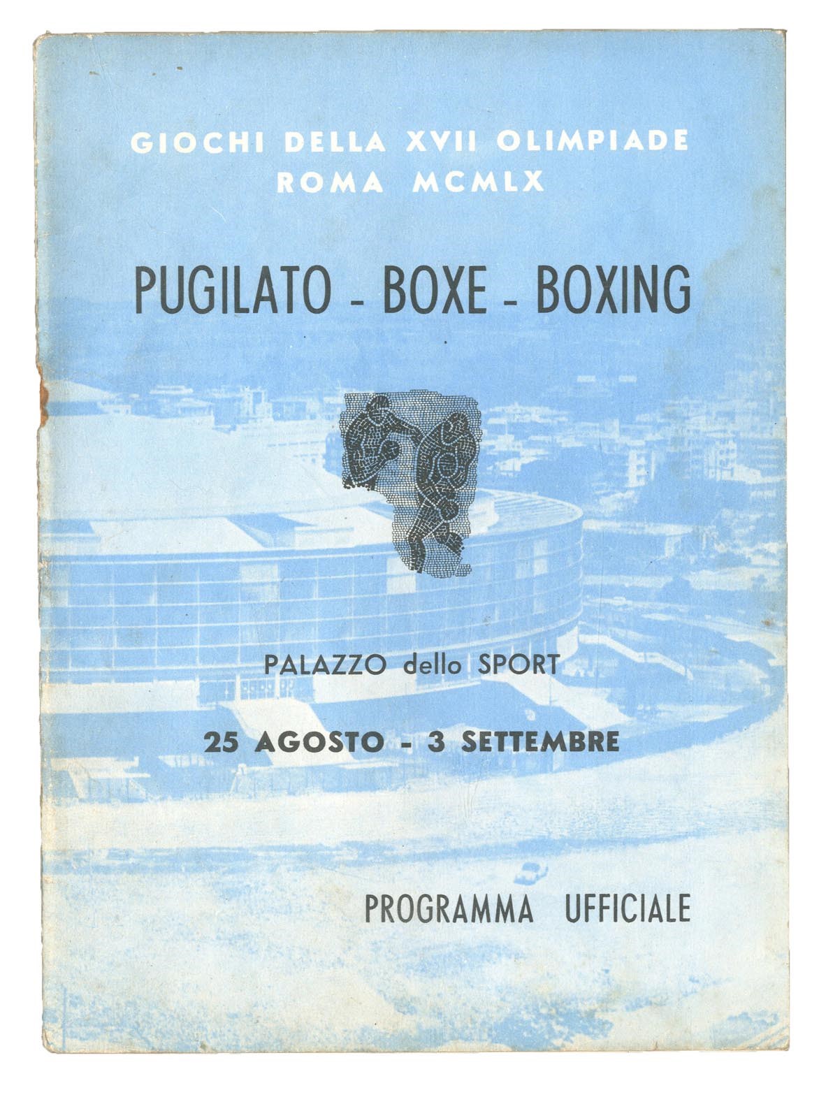 - 1960 Cassius Clay Rome Olympics Official Program