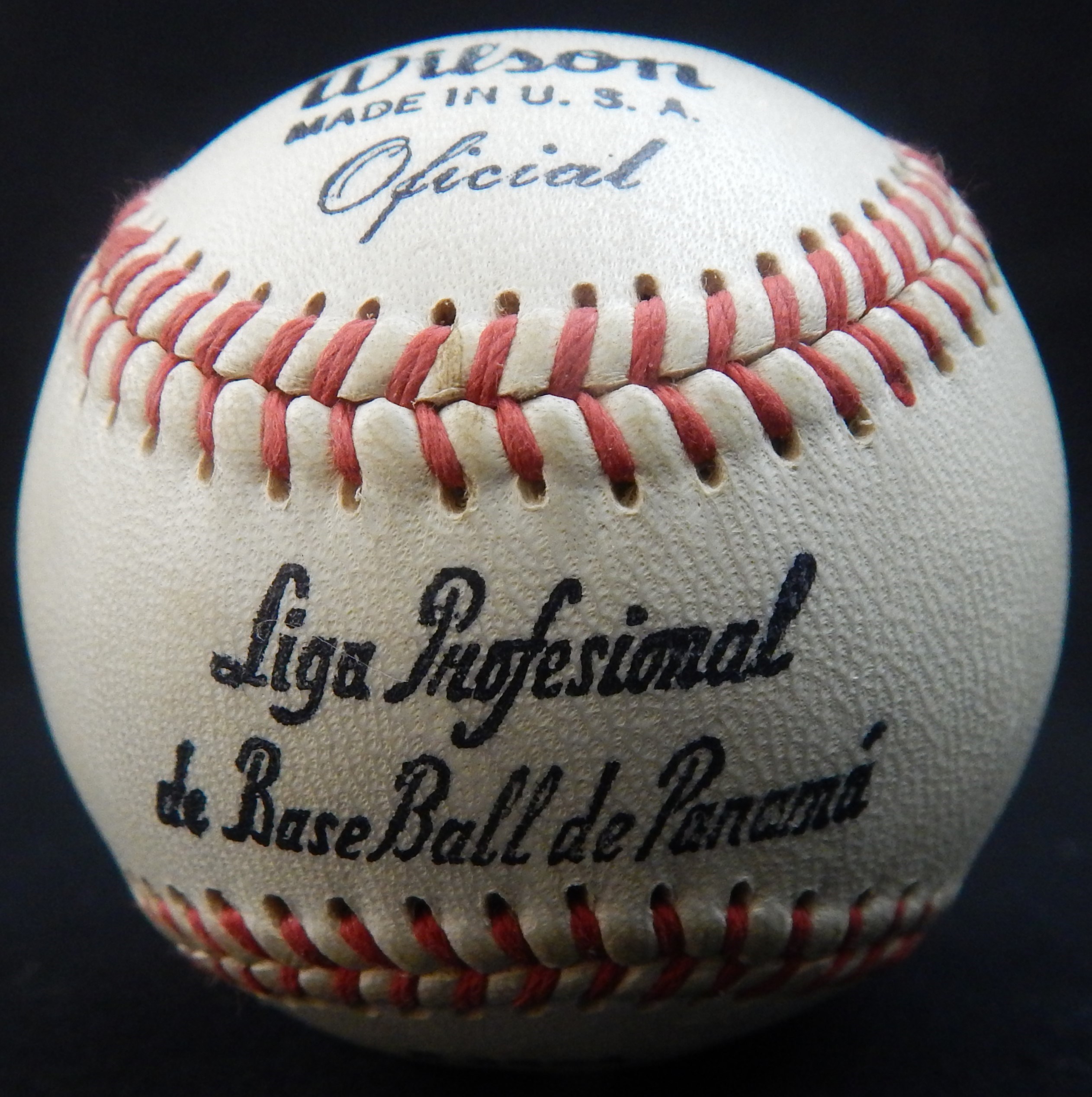 - High Grade Early 1970s Official Panama Professional League UNSIGNED Baseball
