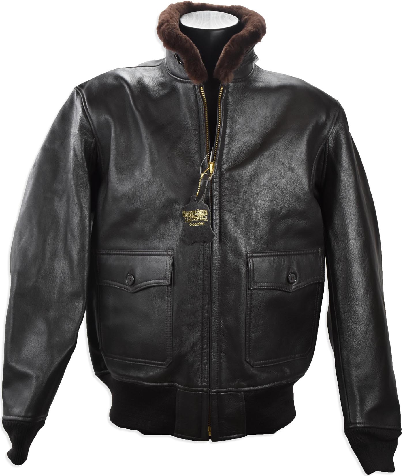 - George H. W. Bush Signed Leather Pilot's Jacket