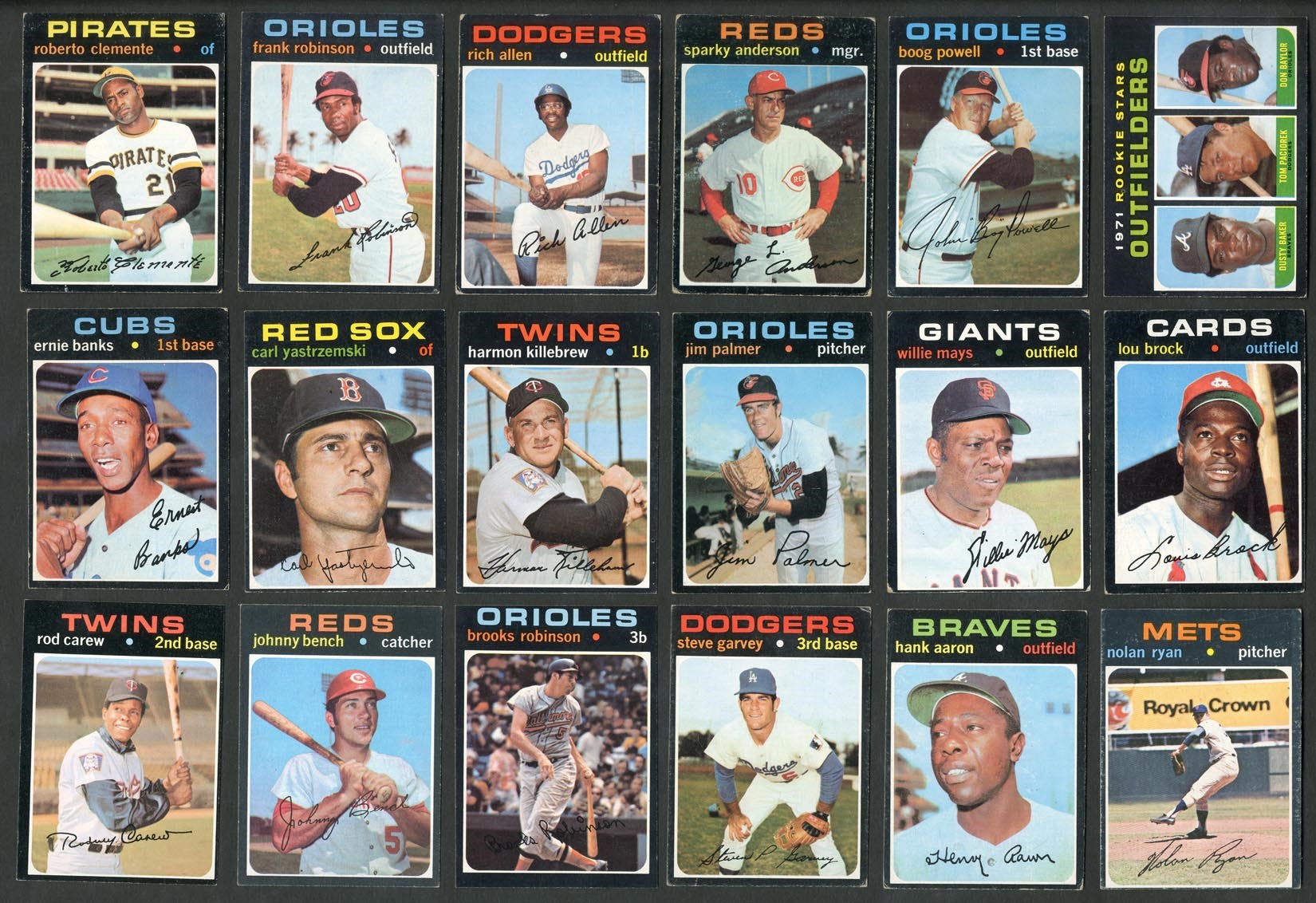 Baseball and Trading Cards - 1971 Topps Complete Set of 752 Cards