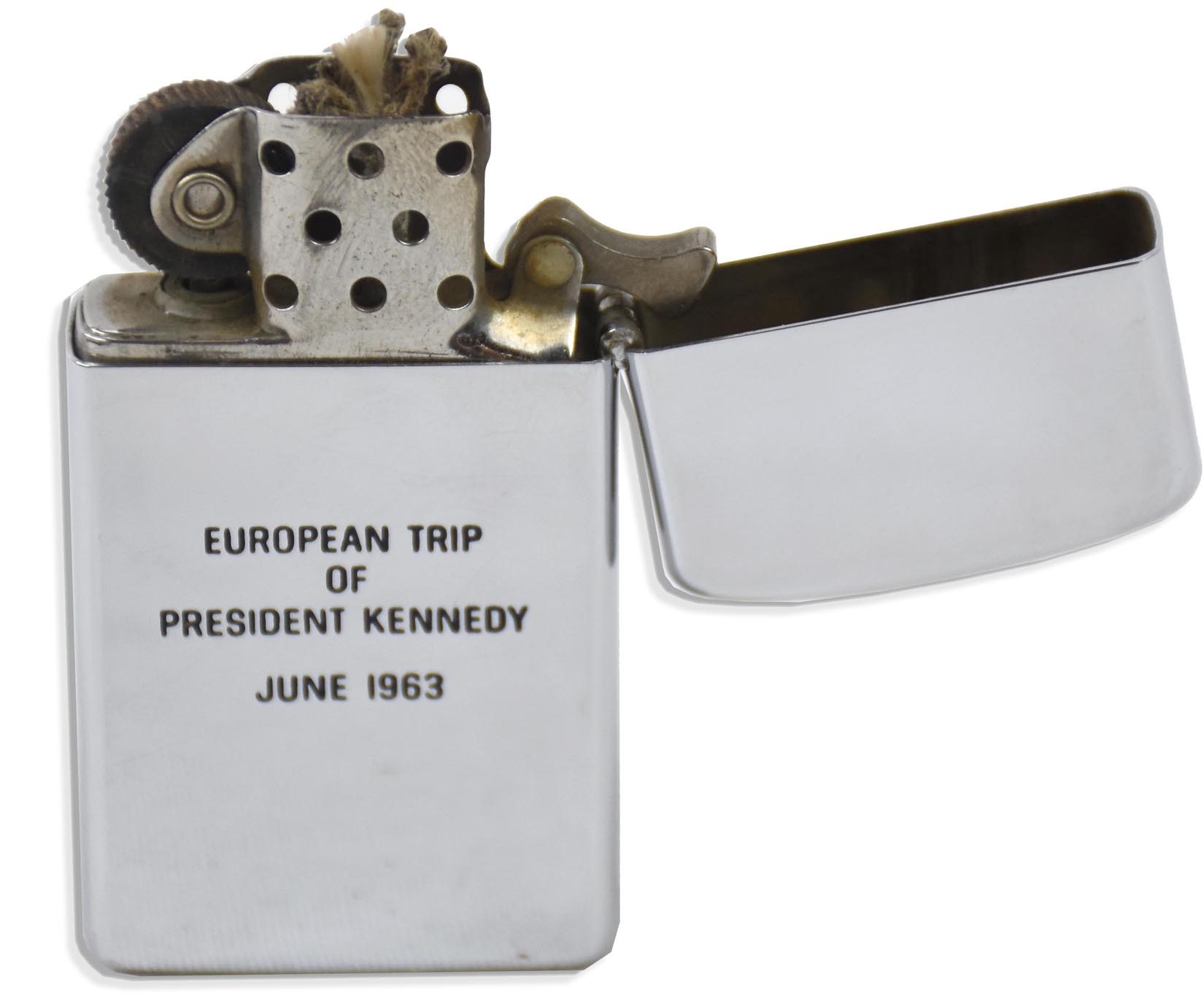 1963 President John F. Kennedy "Ich Bin Ein Berliner" Zippo Lighter