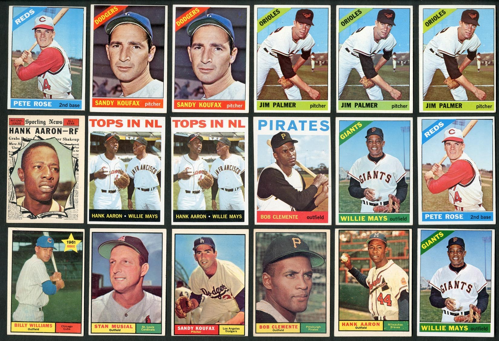 Baseball and Trading Cards - 1961-1969 Topps Collection (240 cards) - LOADED with STARS!