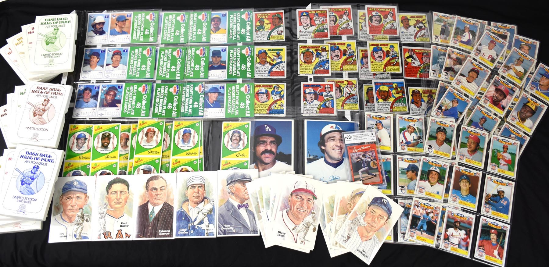 - 1980s Baseball Card Collection with Signed Cards & Partial Perez Steele Set (#1153)
