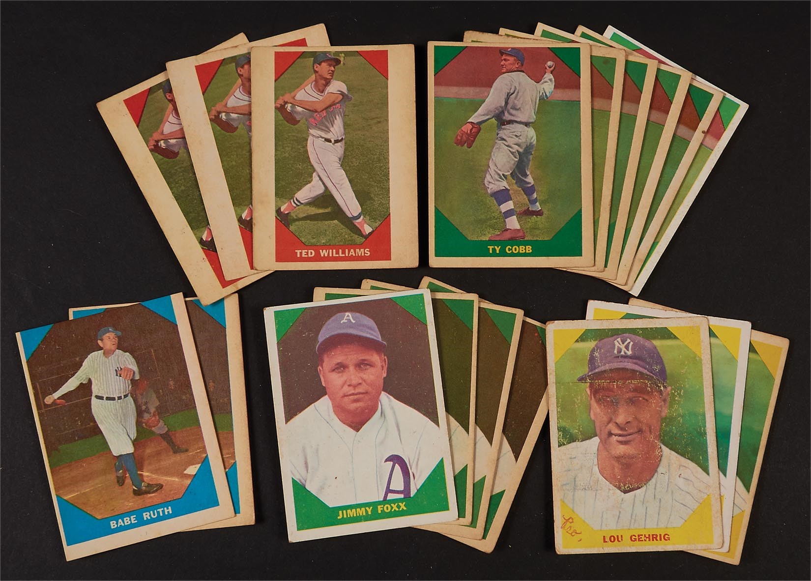 Baseball and Trading Cards - 1959-61 Fleer Baseball Card Find (2,600+ cards)