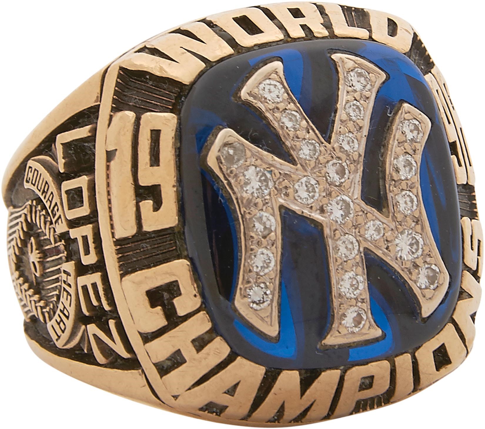 Sports Rings And Awards - 1996 New York Yankees World Series Championship Ring Presented to Hector Lopez