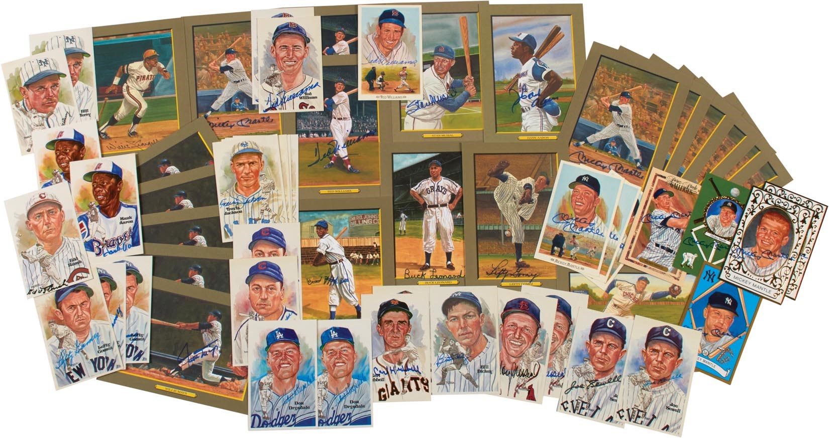 Baseball and Trading Cards - Spectacular Collection of Signed Perez-Steele Cards (499)