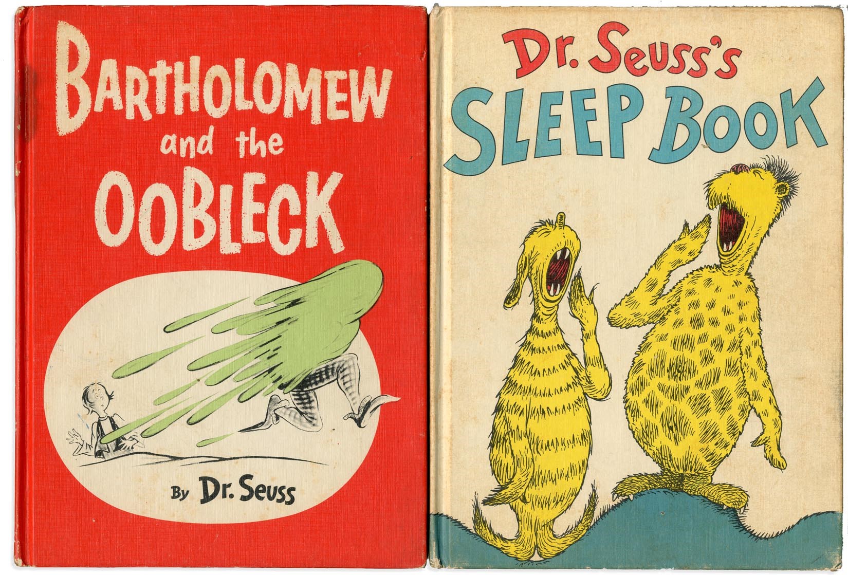 Rock And Pop Culture - Two Dr. Seuss Signed Books (PSA)
