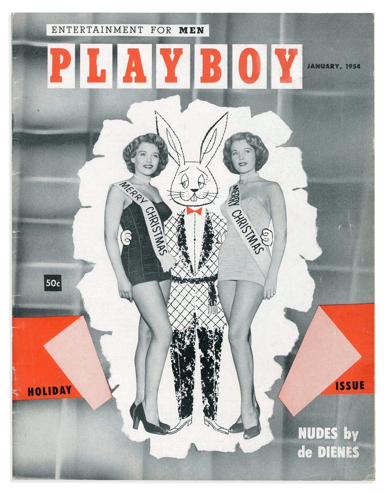 Rock And Pop Culture - 1954 Playboy Magazine #2 - The Toughest of All