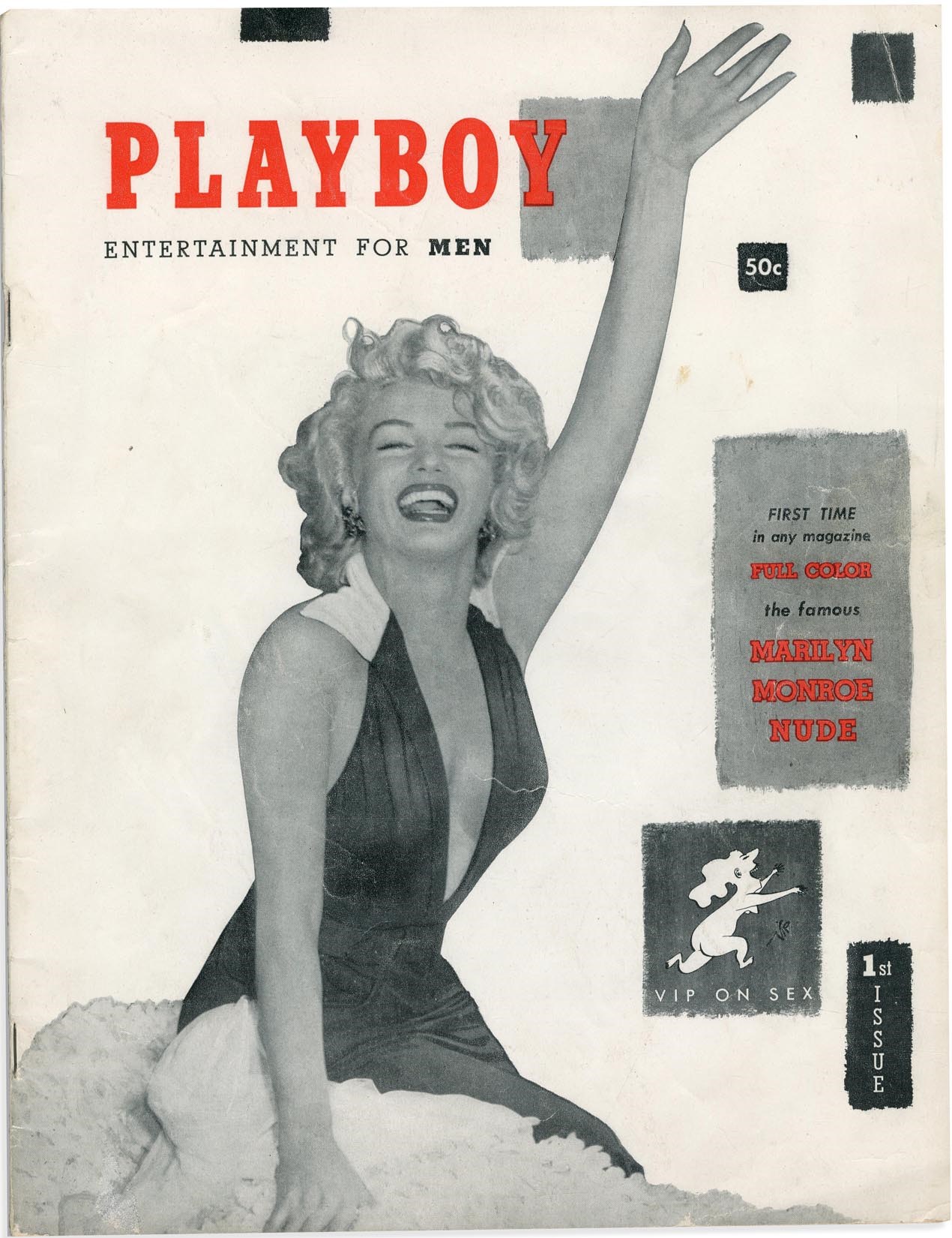 Rock And Pop Culture - Playboy #1 with Marilyn Monroe Cover