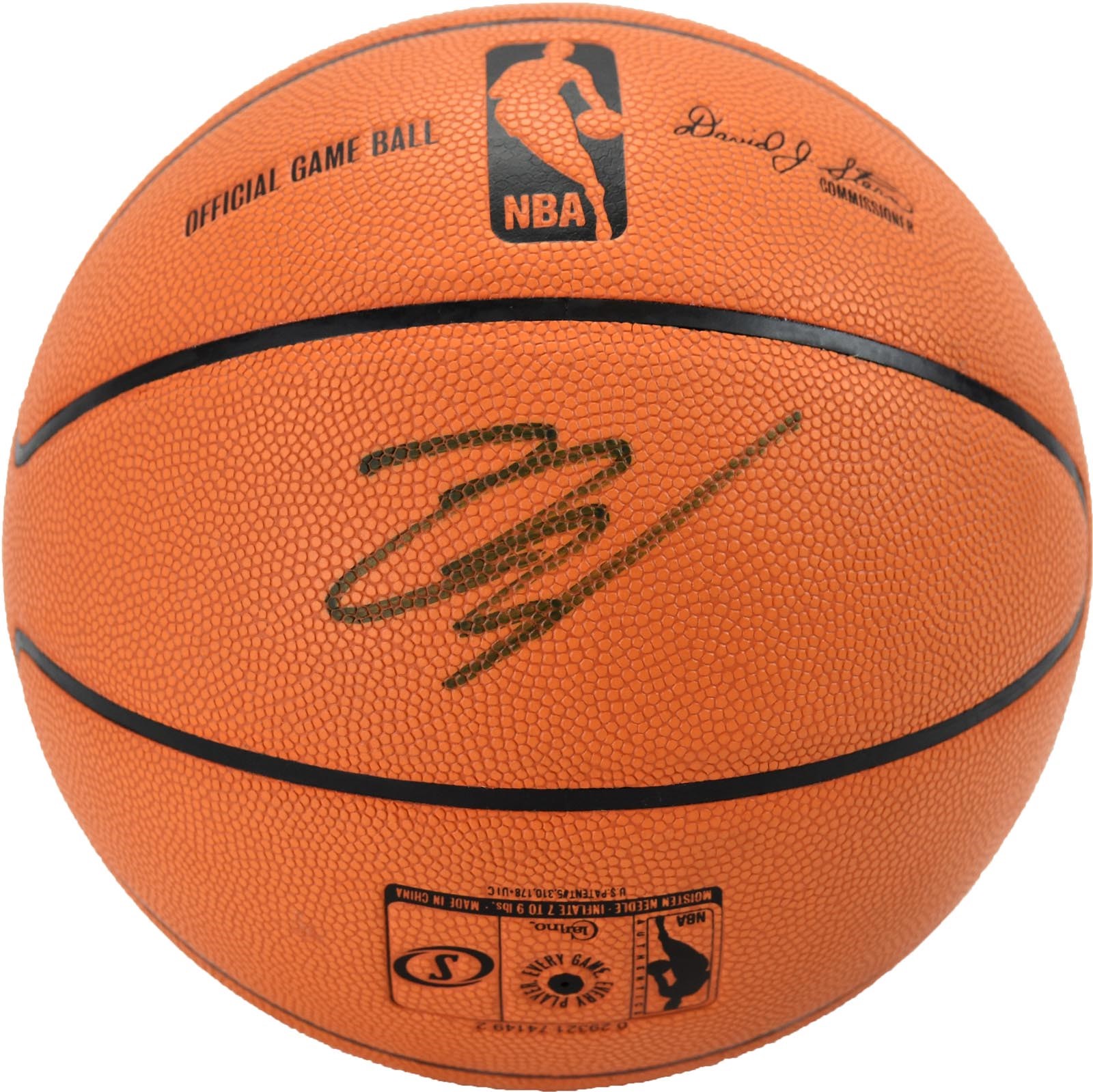 - 2006-07 LeBron James Signed Cleveland Cavaliers Game Used Basketball
