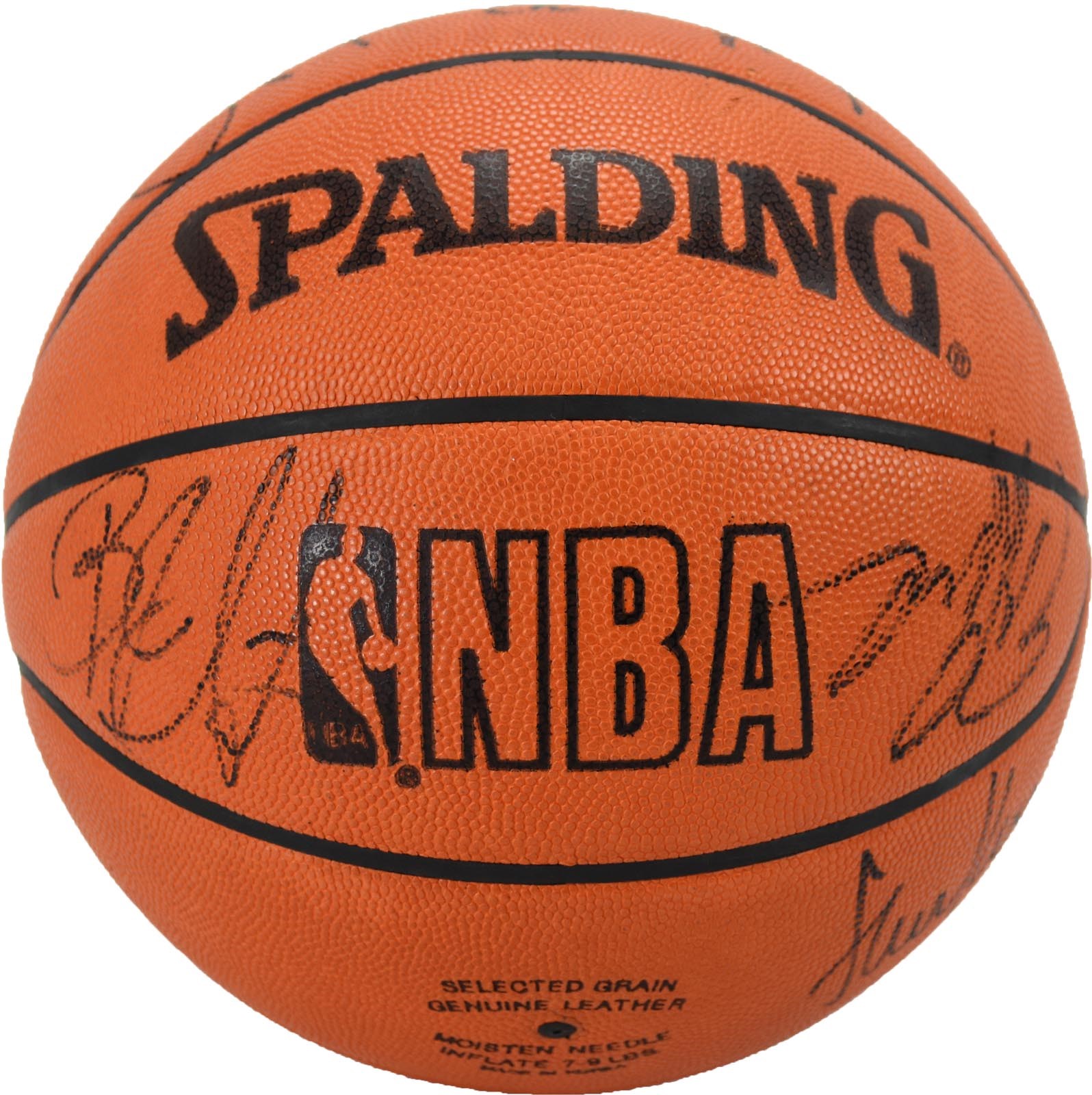 - 1994 NBA 3-Point Contest Used Ball Signed by All Participants
