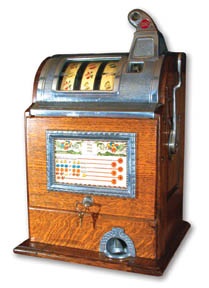 Slot Machines - Jennings Operator Bell Ten-Cent Slot Machine