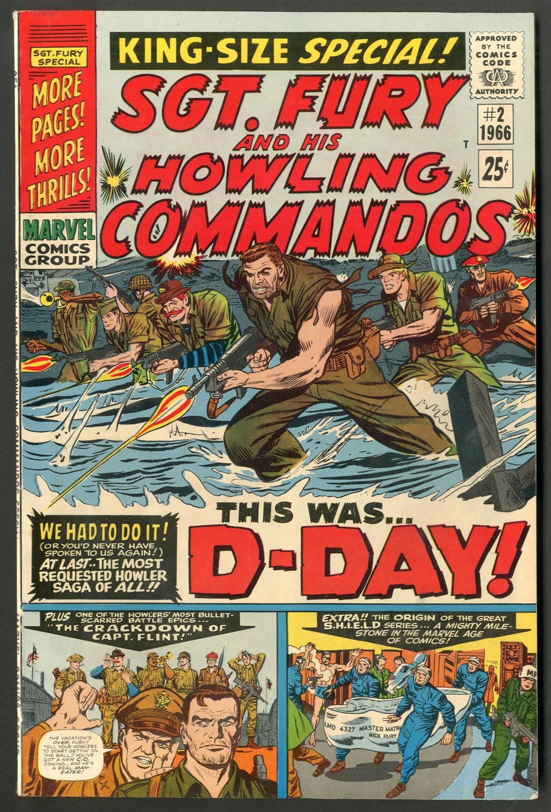 Comics - Sgt. Fury & His Howling Commandos King Size Special #2 NM 9.4