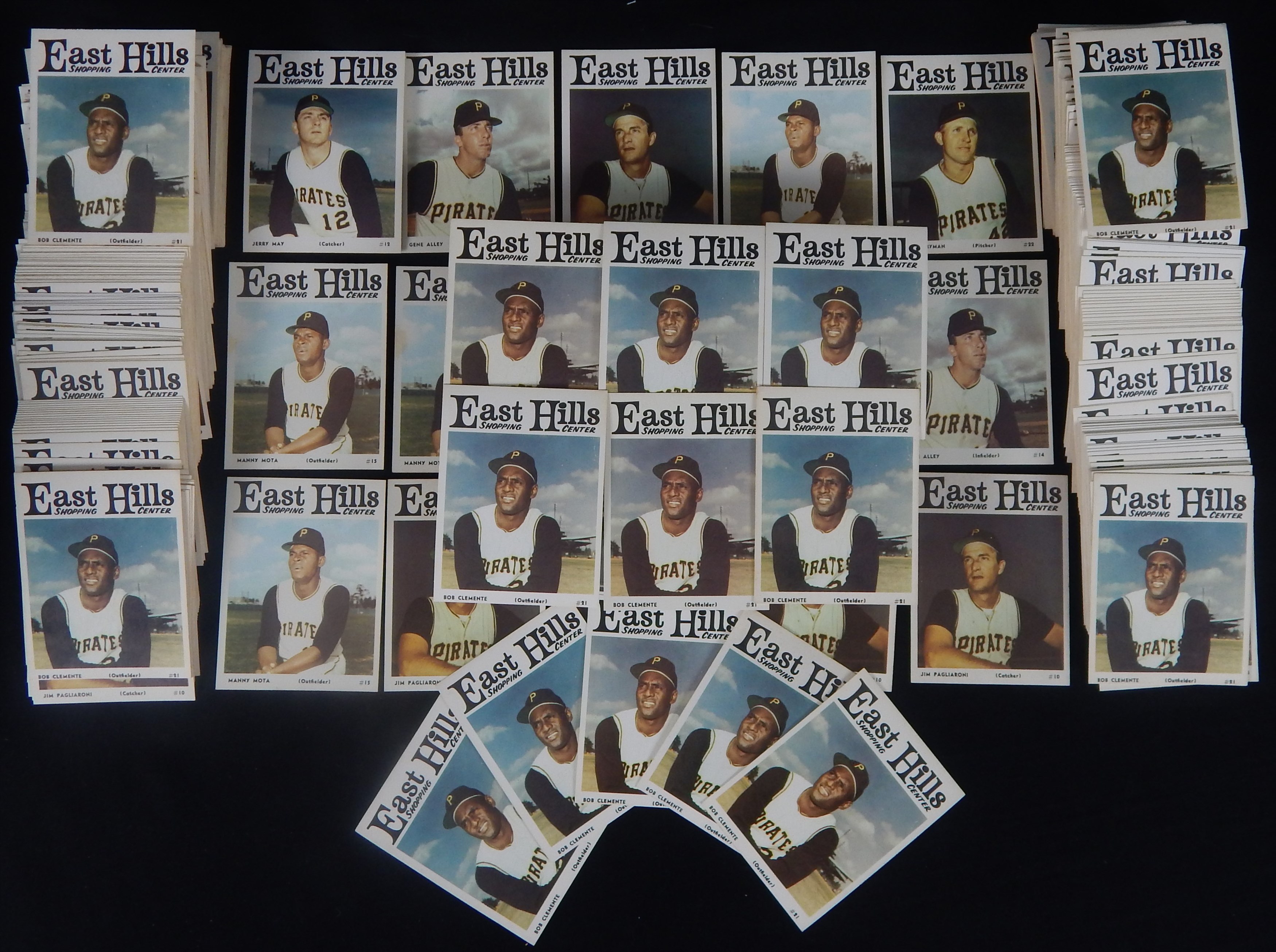 - 1966 East Hills Shopping Center Pittsburgh Pirates Cards (2,000+)